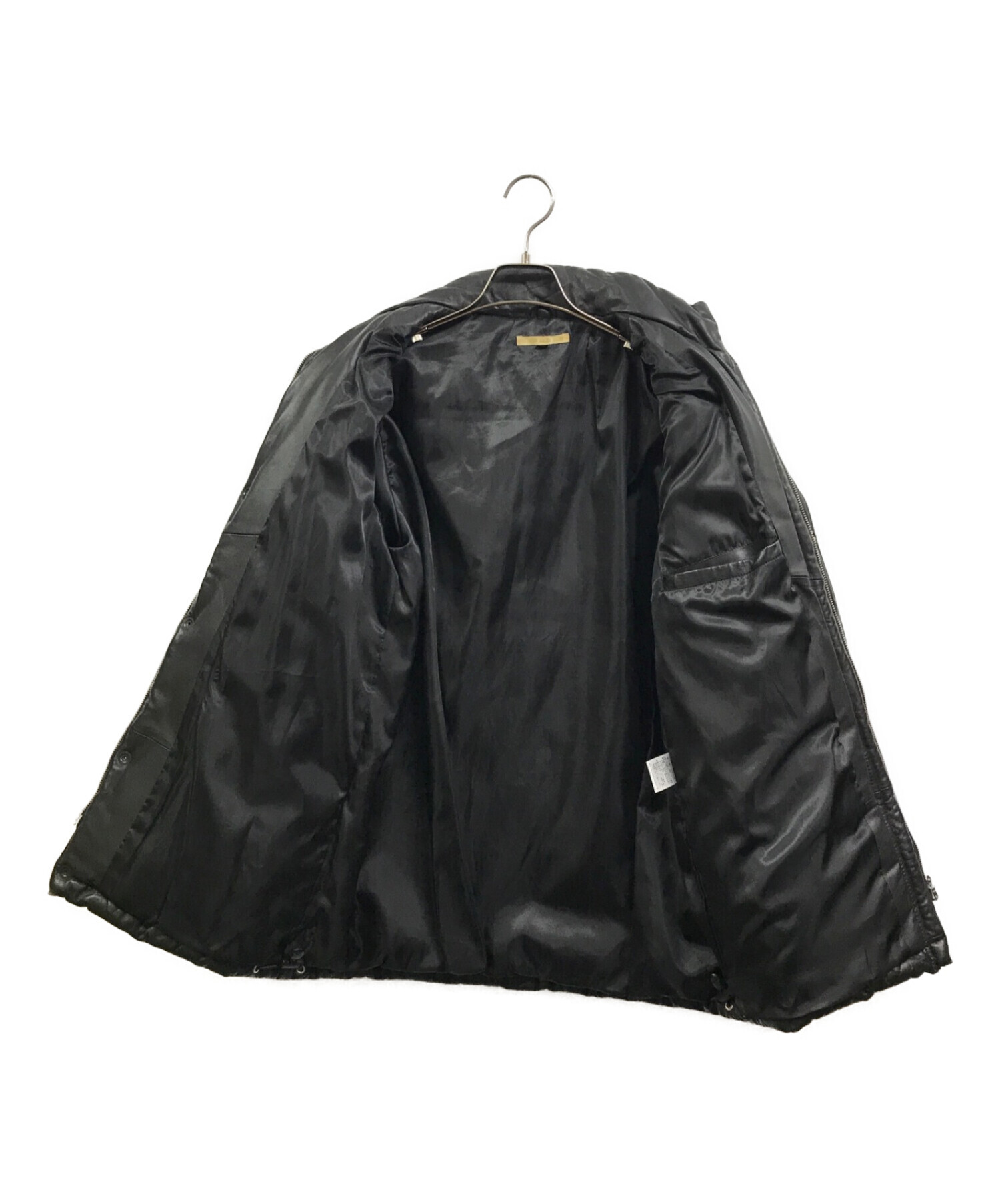 RED MOON (レッドムーン) レザーキルティングジャケット ブラック サイズ:42