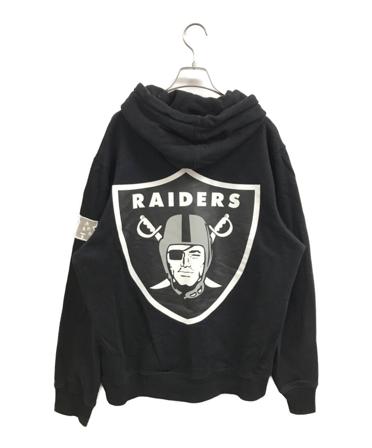 Supreme (シュプリーム) NFL Raiders 47 Hooded Sweatshirt ブラック サイズ:M