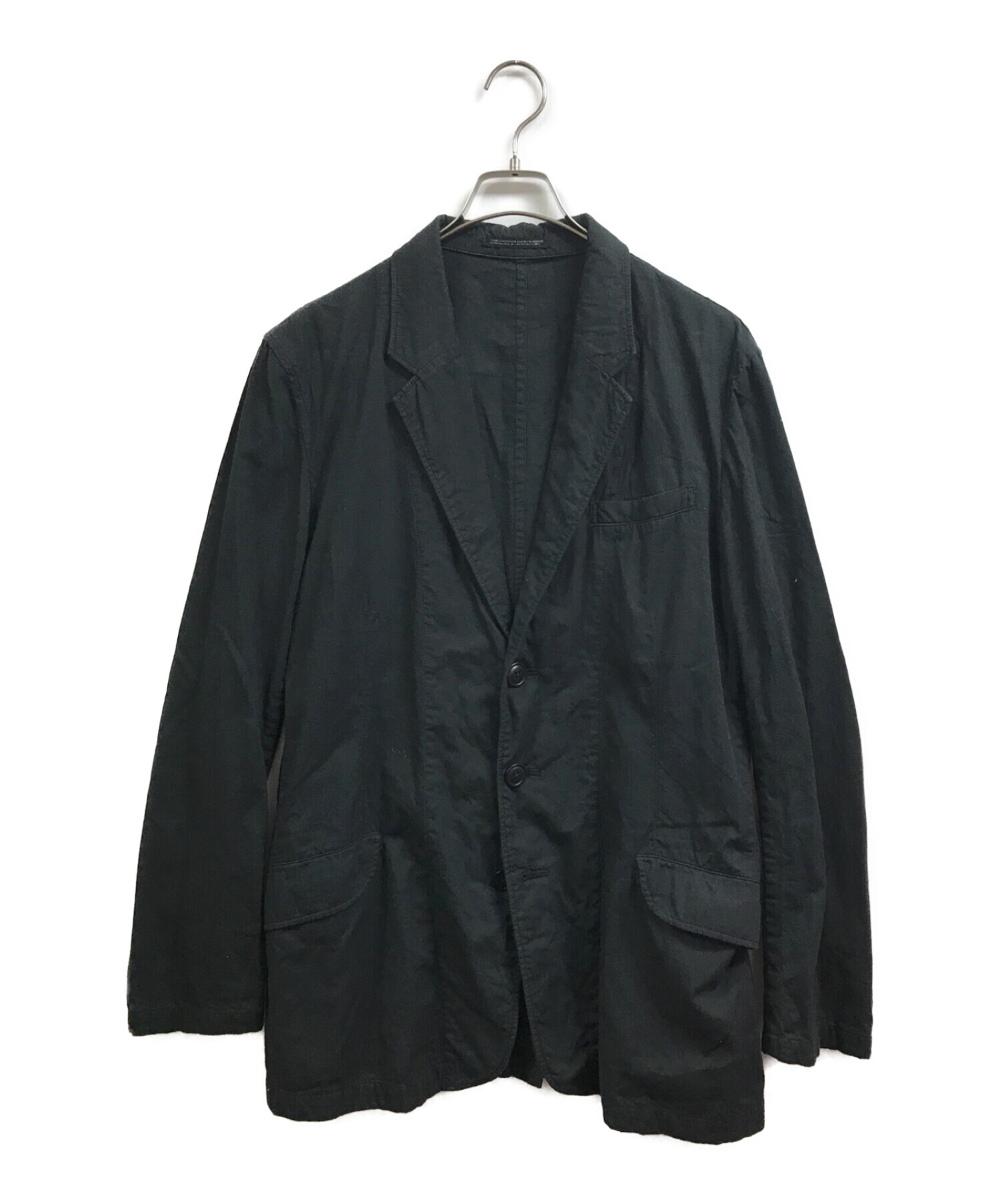 Yohji Yamamoto pour homme (ヨウジヤマモト プールオム) 製品染め3Bジャケット ブラック サイズ:2