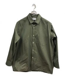 中古・古着通販】REPLAY (リプレイ) COTTON SILK SHIRT JACKET カーキ  