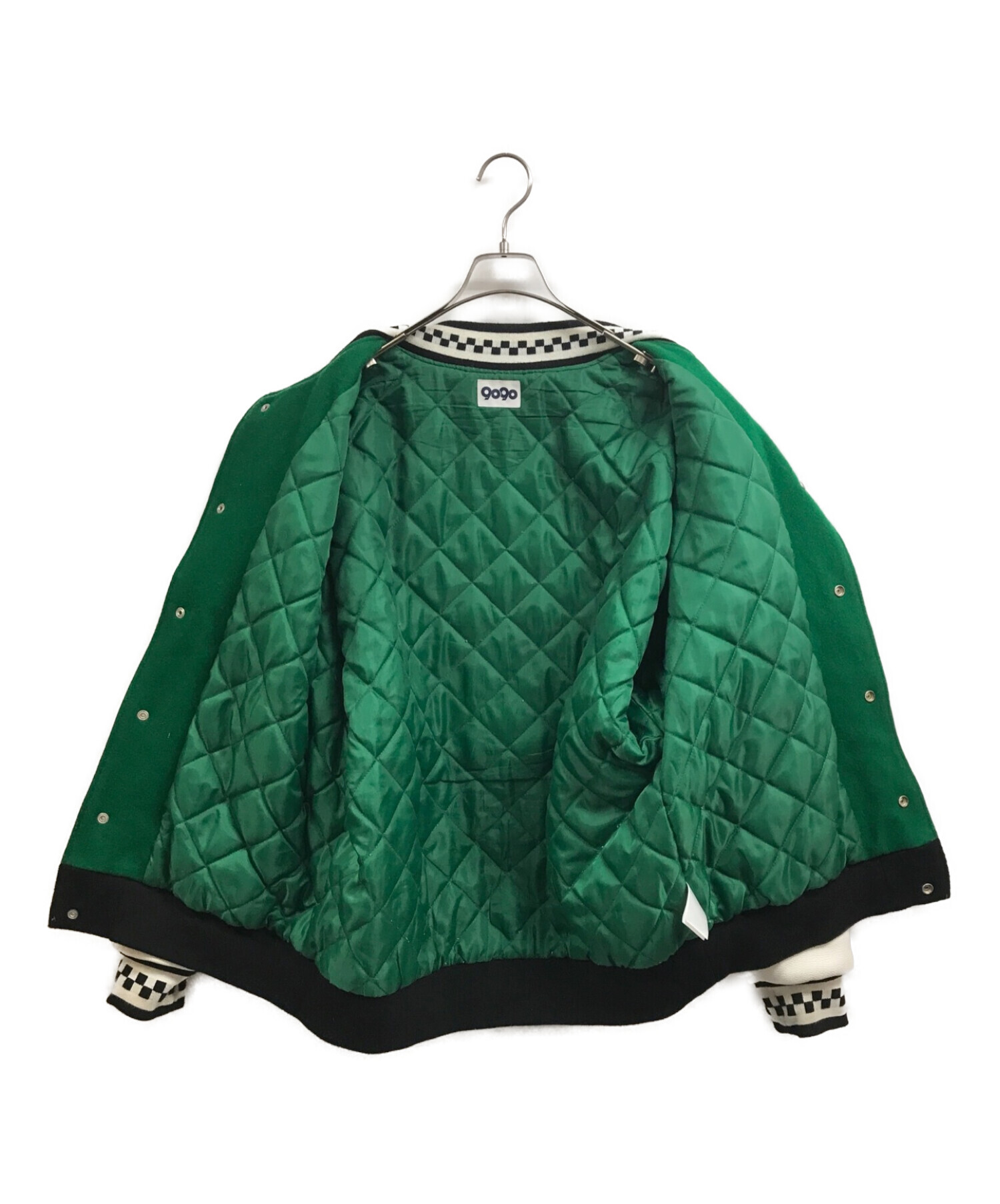 9090 スタジャン 緑