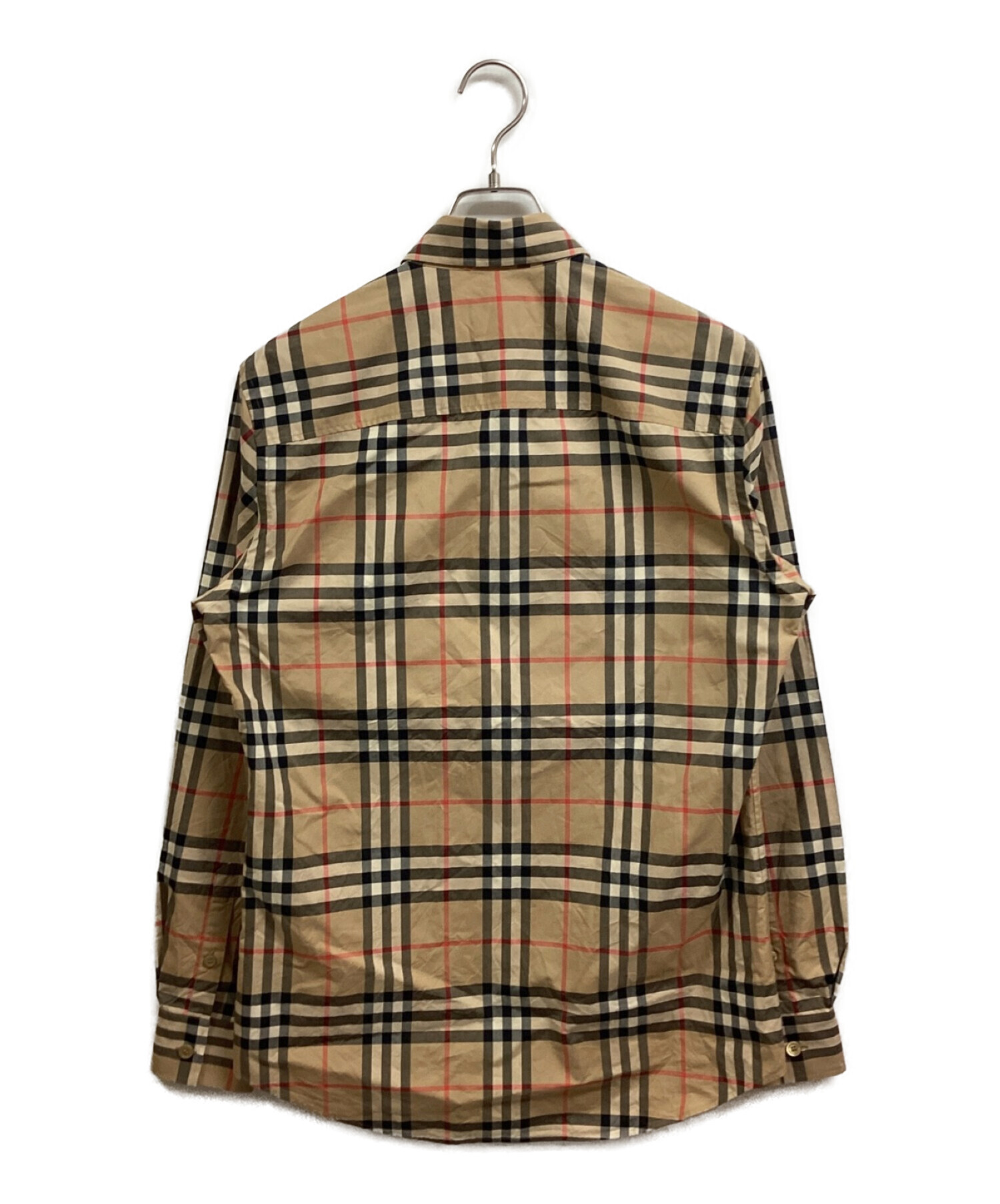 中古・古着通販】BURBERRY (バーバリー) ノバチェックシャツ ブラウン 