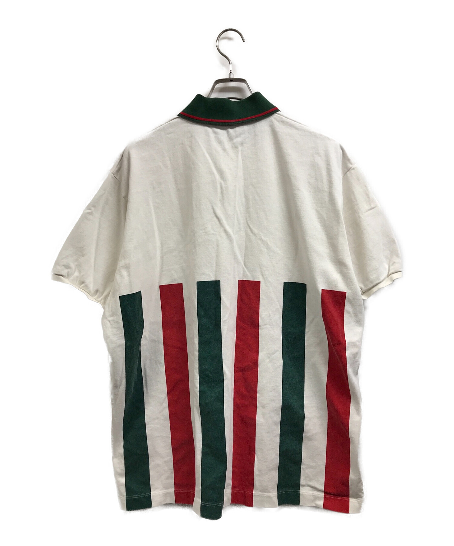 中古・古着通販】GUCCI (グッチ) 20SSポロシャツ ホワイト サイズ:XL