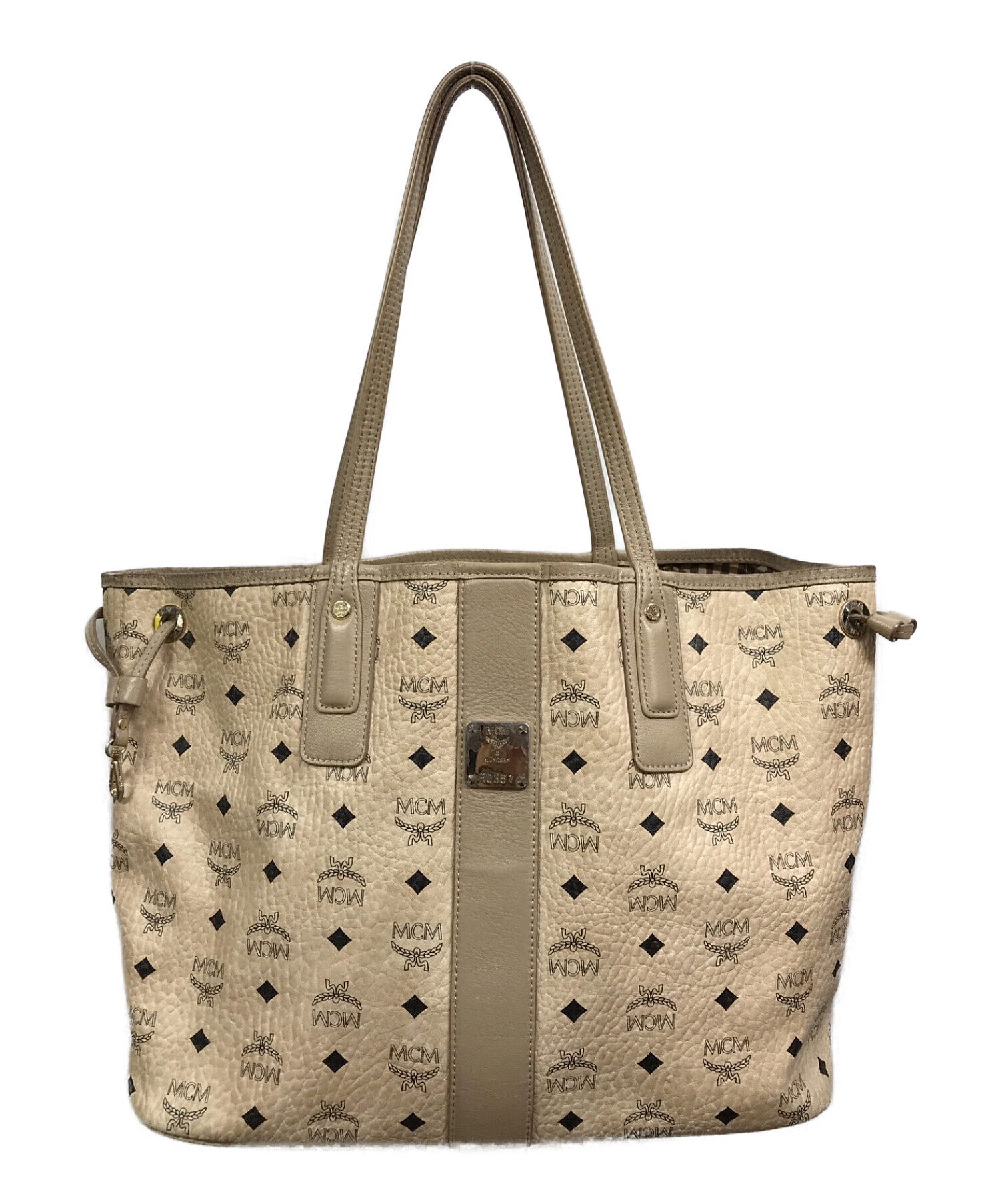 中古・古着通販】MCM (エムシーエム) リバーシブルトートバッグ  