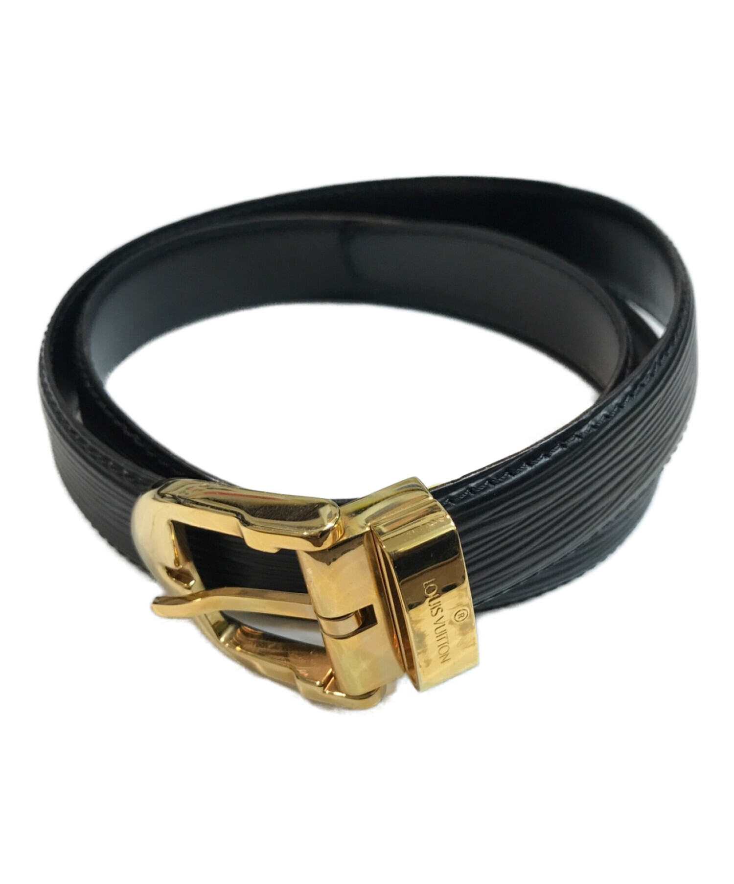 中古・古着通販】LOUIS VUITTON (ルイ ヴィトン) サンチュールレザー 