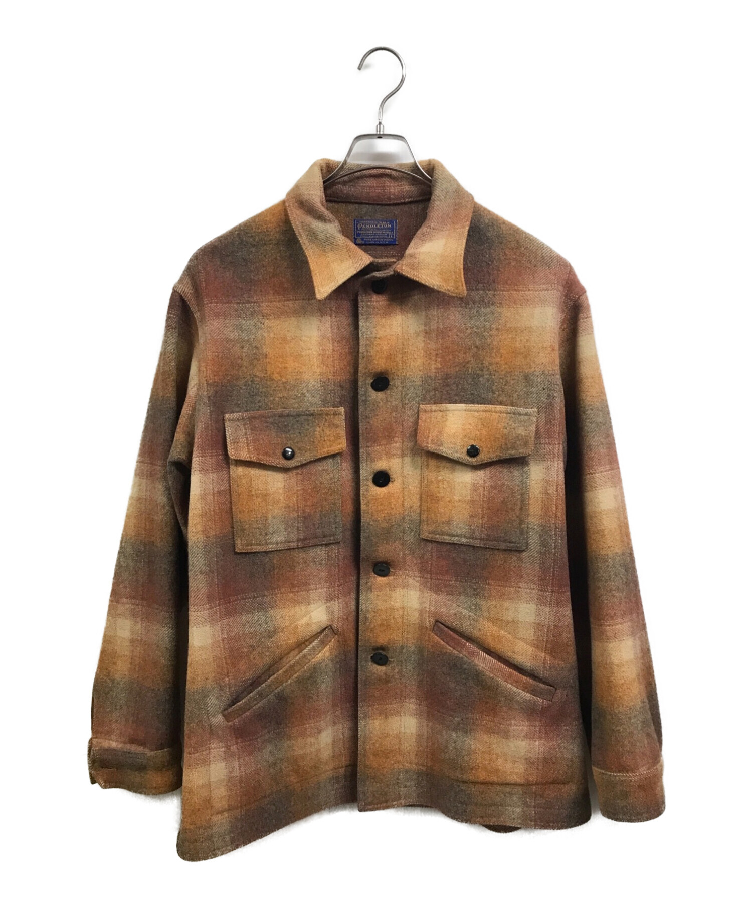 PENDLETON (ペンドルトン) ウールジャケット ブラウン サイズ:L