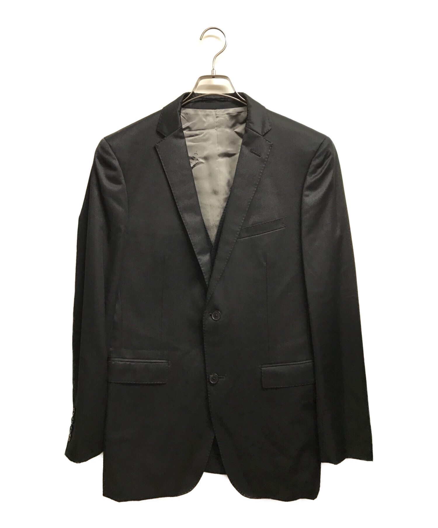 BURBERRY BLACK LABEL (バーバリーブラックレーベル) 3Pセットアップ2Bスーツ ブラック サイズ:42R