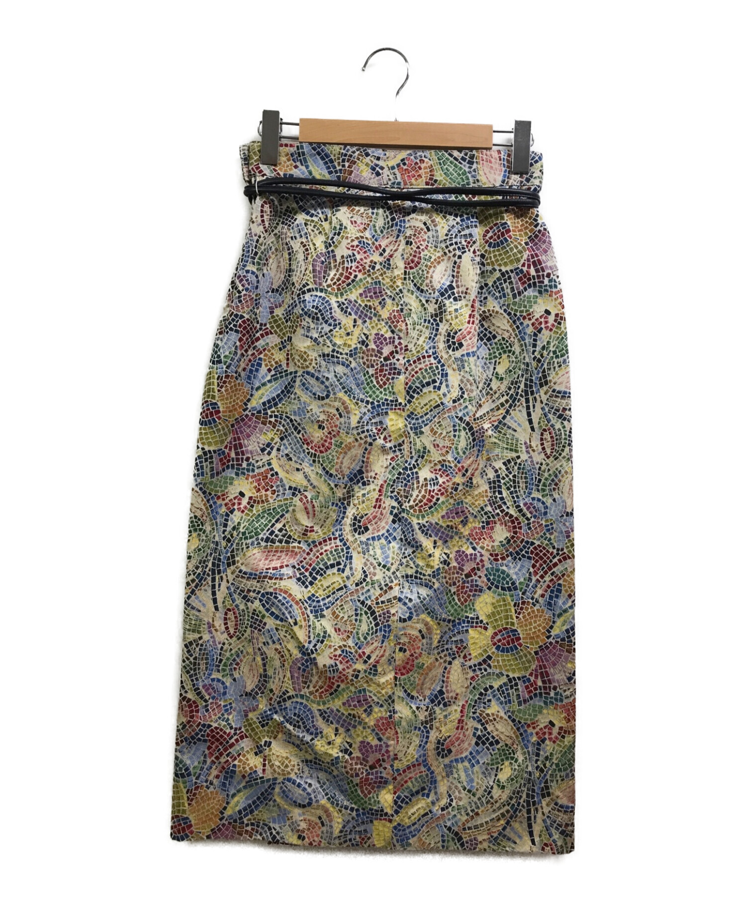 シャネル 2006年コレクション プリーツ デザイン スカート 34 E588