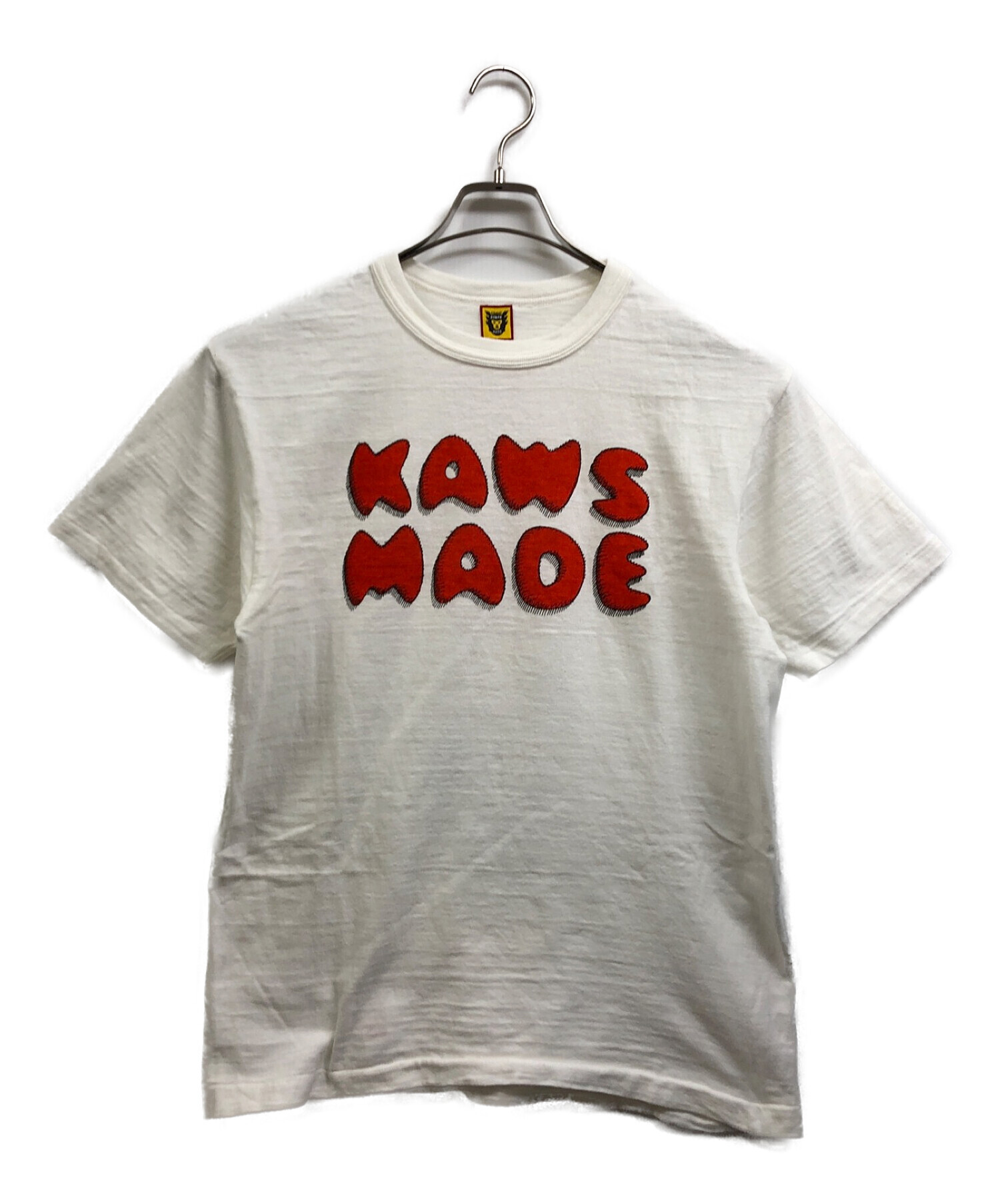 HUMAN MADE (ヒューマンメイド) KAWS (カウズ) KAWS MADE Tシャツ ホワイト サイズ:M