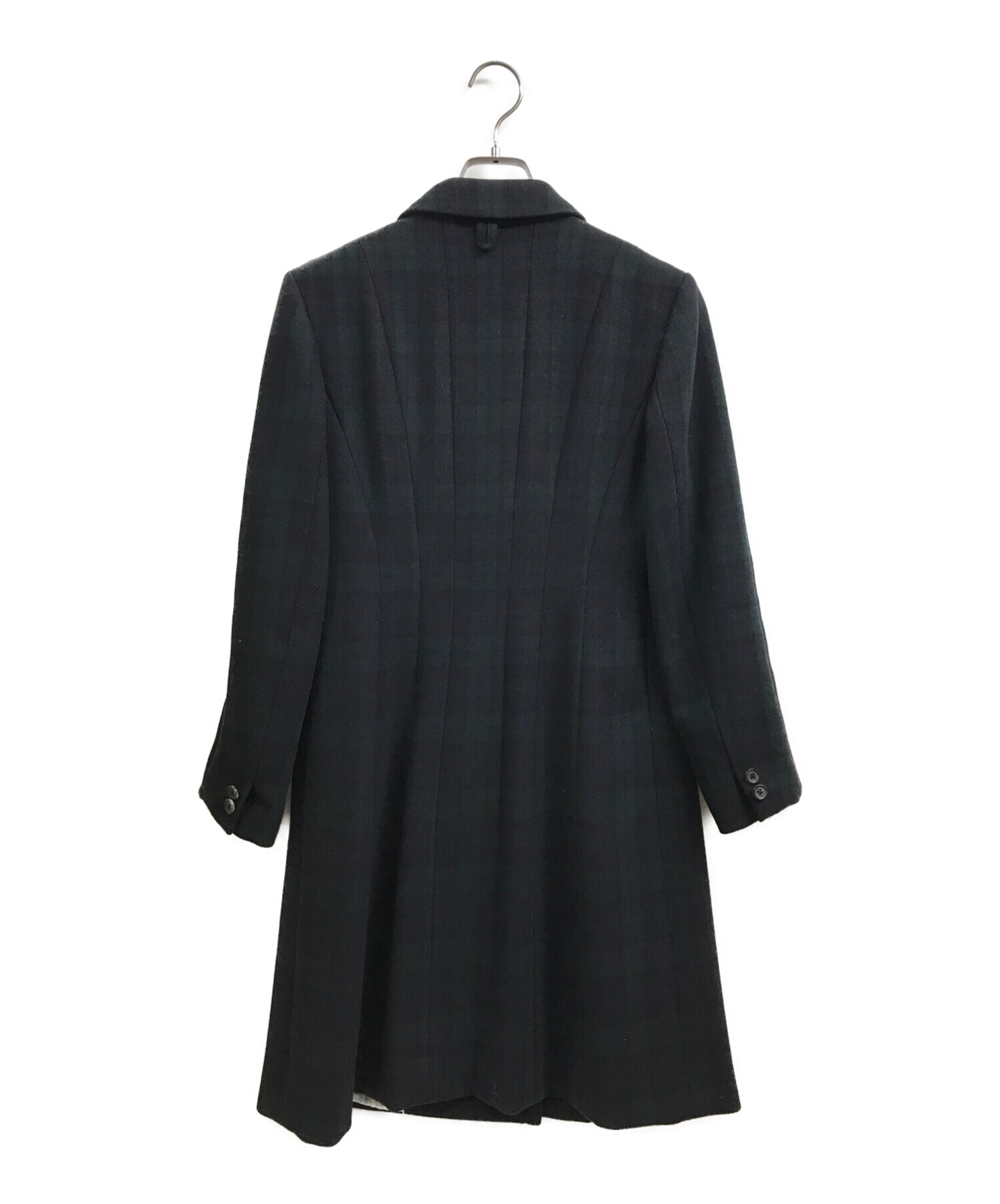 未使用】ブルックスブラザーズ BLACK FLEECE ウール ピーコート M 中古 
