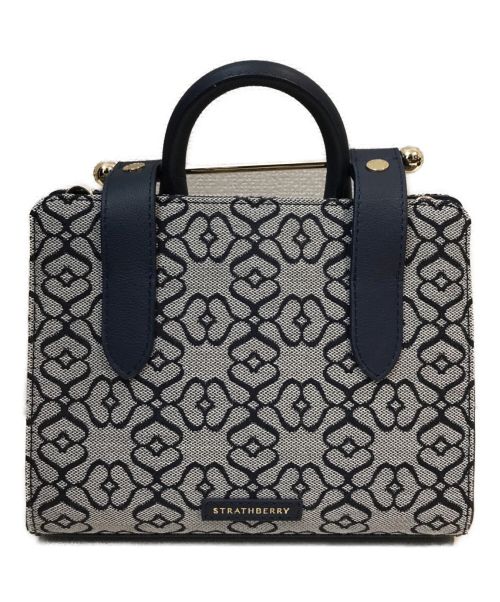 未使用級 STRATHBERRY ハンドバッグ ショルダー キャメル レディース