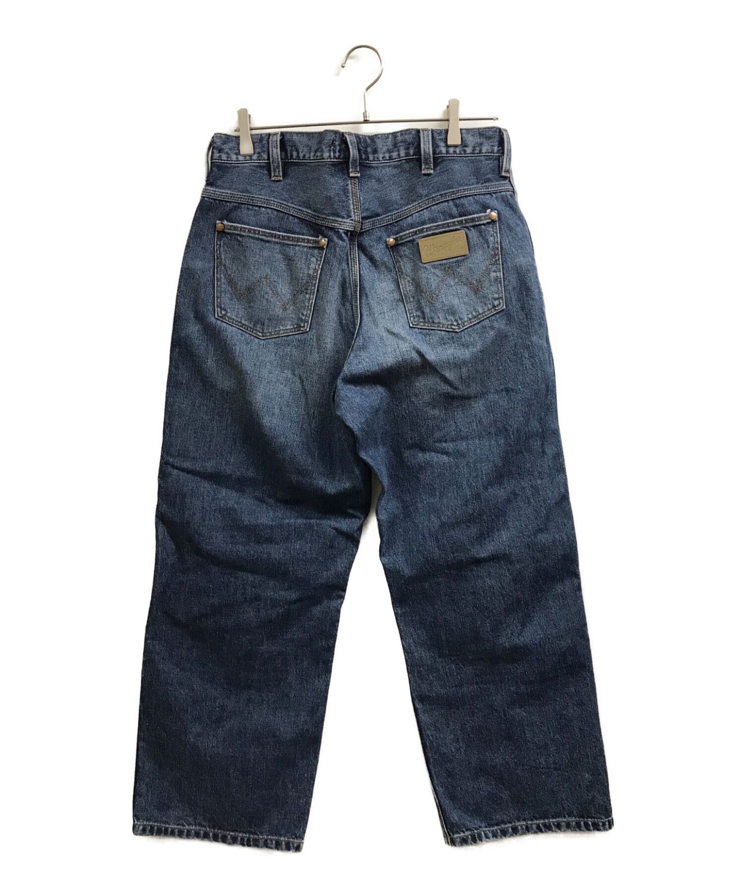 UNFOLLOW Wrangler/ラングラーxFOLLダブルニーワイドジーンズ