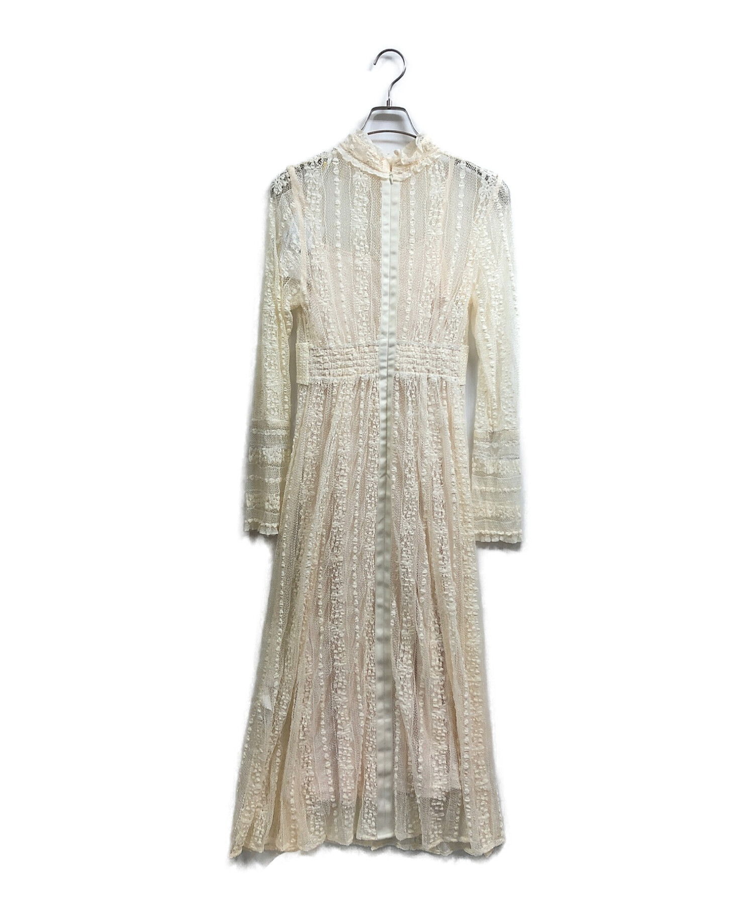 中古・古着通販】Ameri (アメリ) LIMITED VINTAGE LACE DRESS ホワイト 