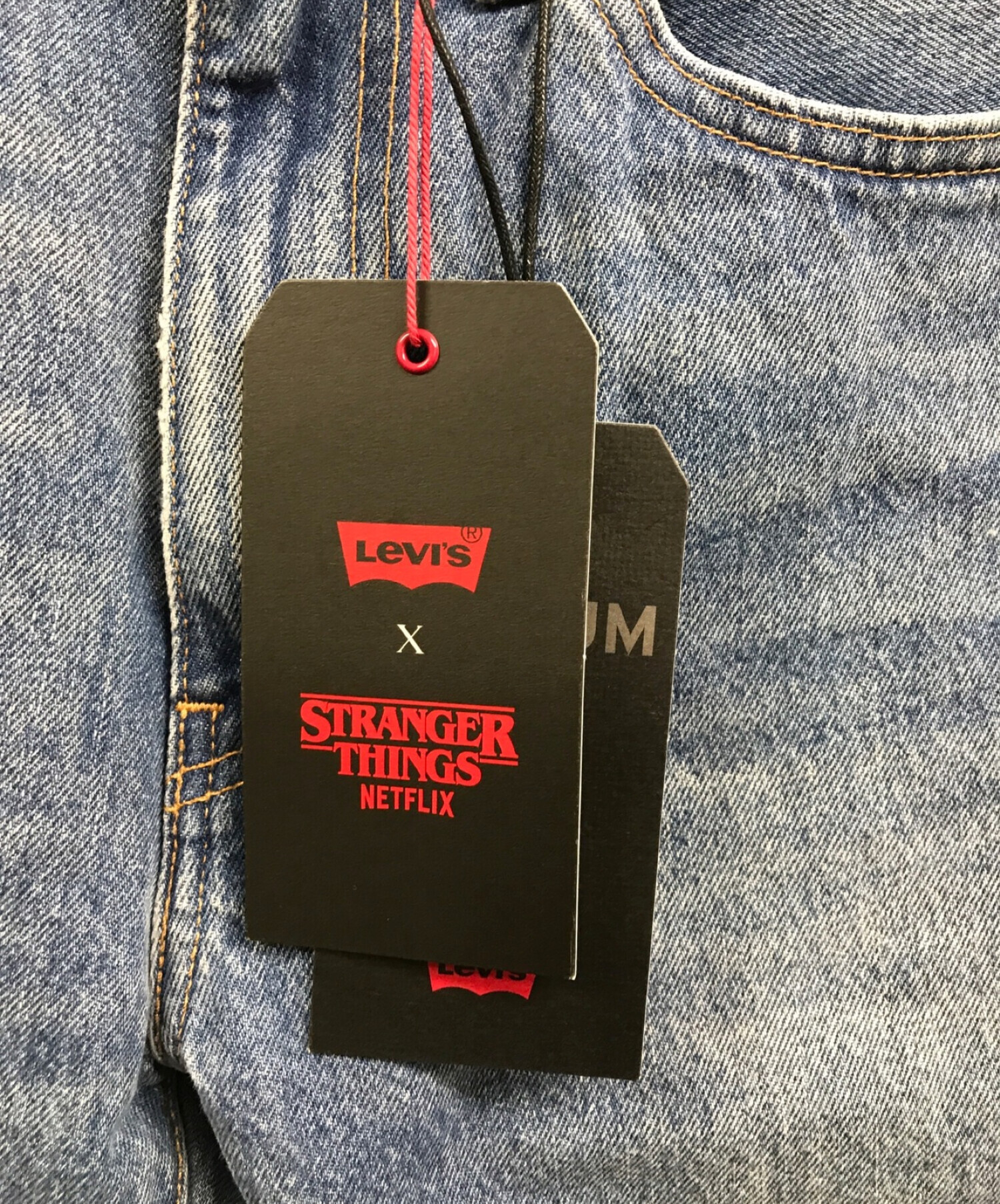 リーバイス×ストレンジャーシングス デニム 505 W31 L32 希少】levi's