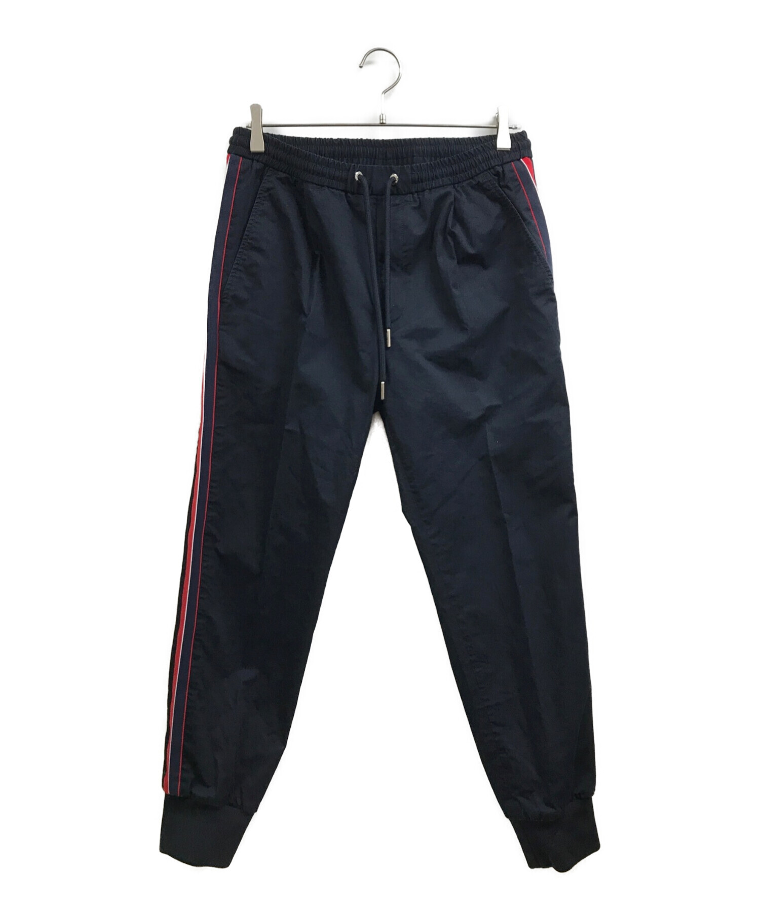 中古・古着通販】MONCLER (モンクレール) サイドストライプトラウザー 