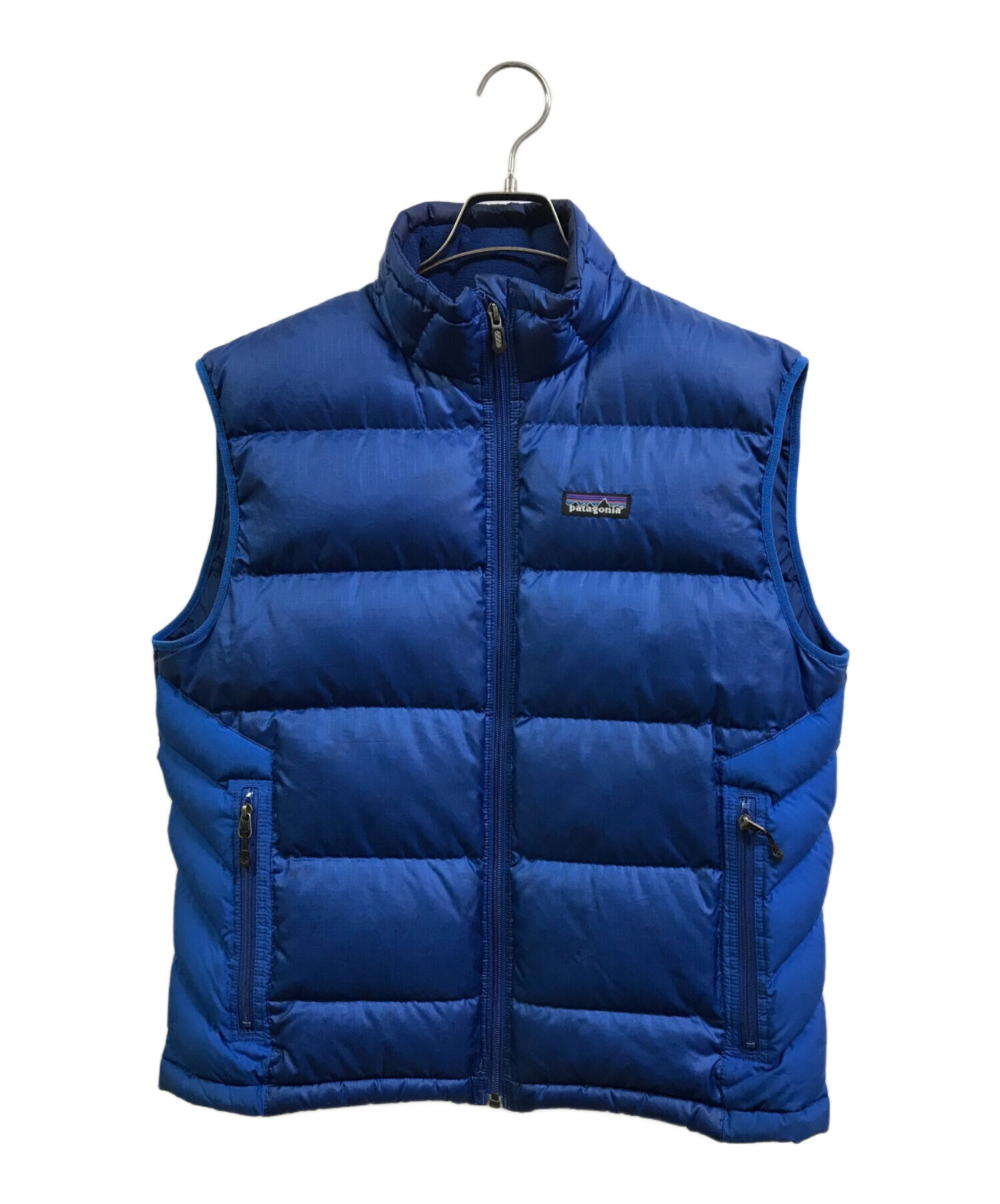 中古・古着通販】Patagonia (パタゴニア) DOWN VEST ブルー サイズ:S 