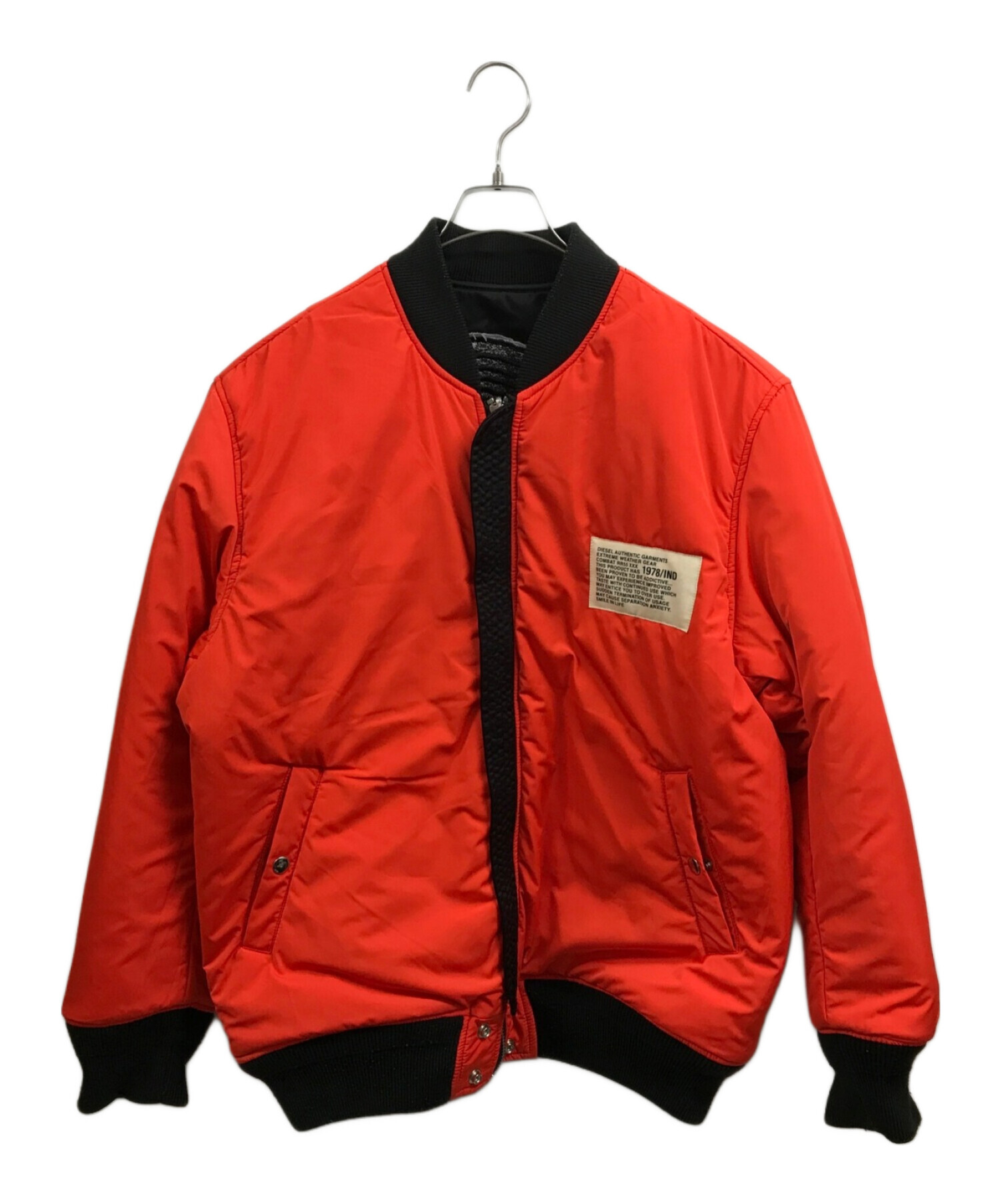 中古・古着通販】DIESEL (ディーゼル) リバーシブルボンバージャケット 