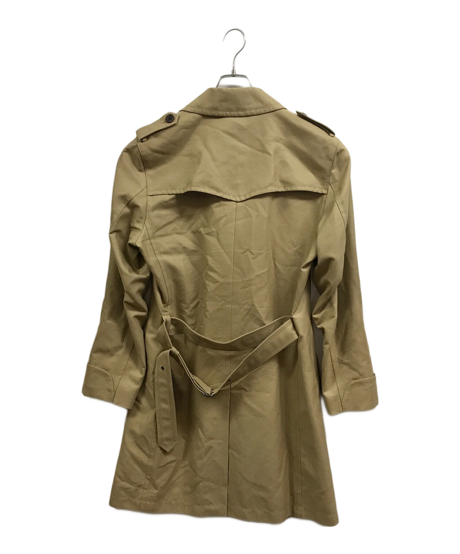 極美品 バーバリーブラックレーベル トレンチコート ノバチェック