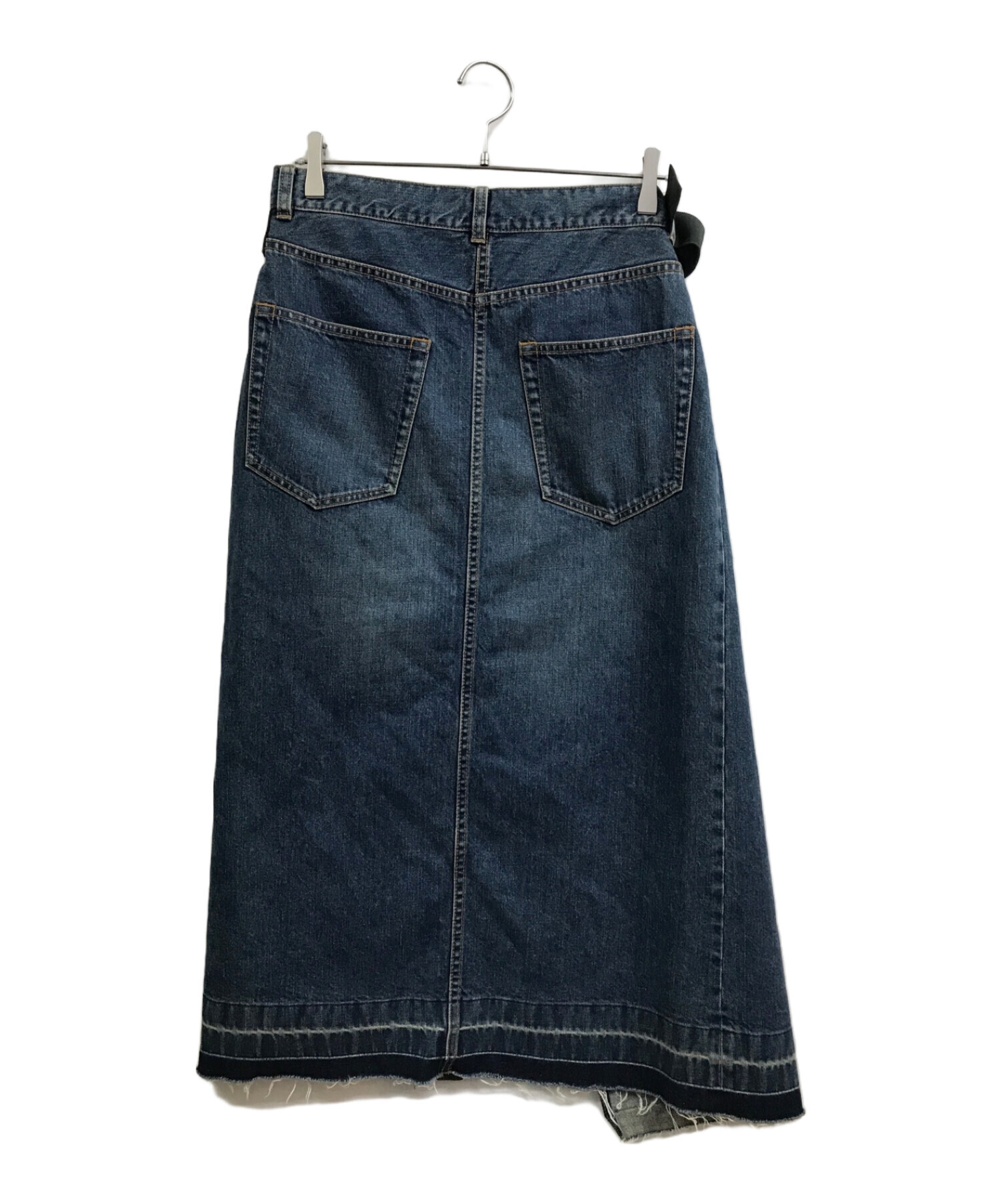 中古・古着通販】sacai (サカイ) 切替デニムスカート インディゴ  