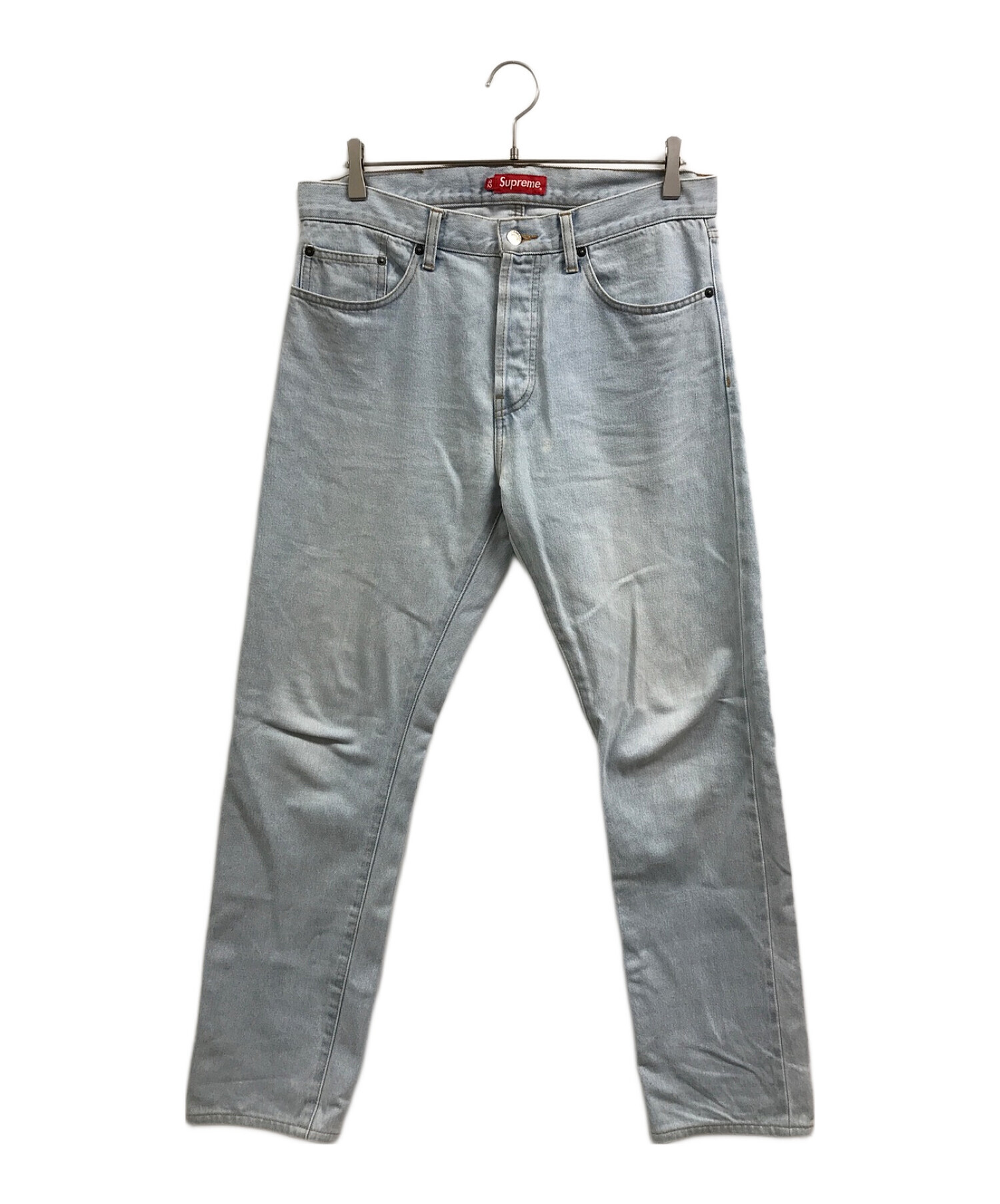 中古・古着通販】SUPREME (シュプリーム) デニムパンツ インディゴ