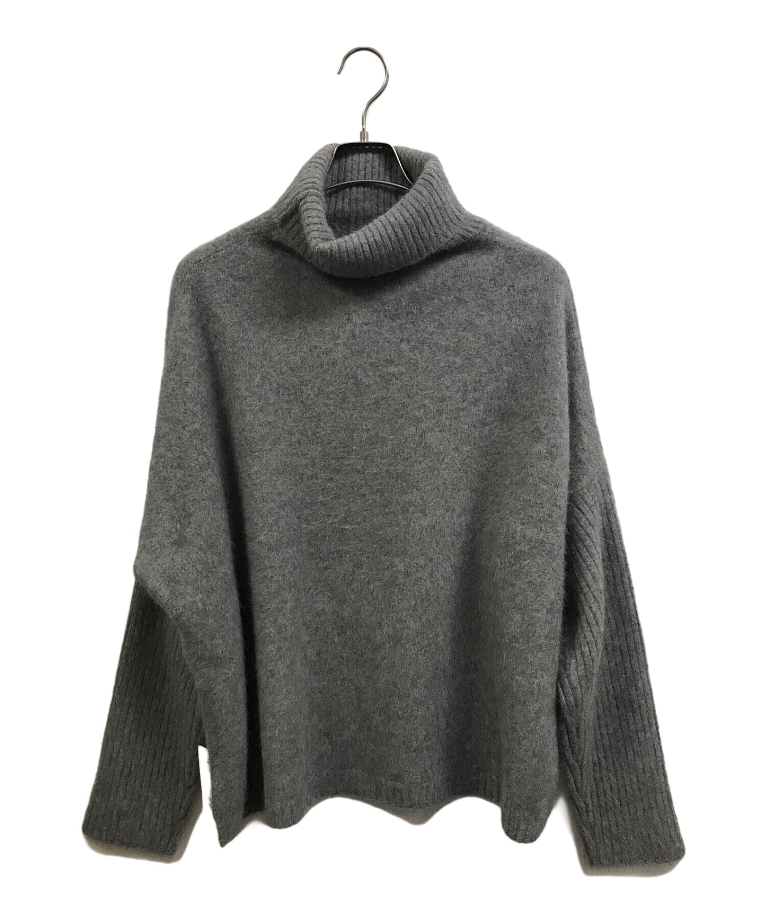 Spick & Span】フォックスウール ロングリブ タートルプルオーバー