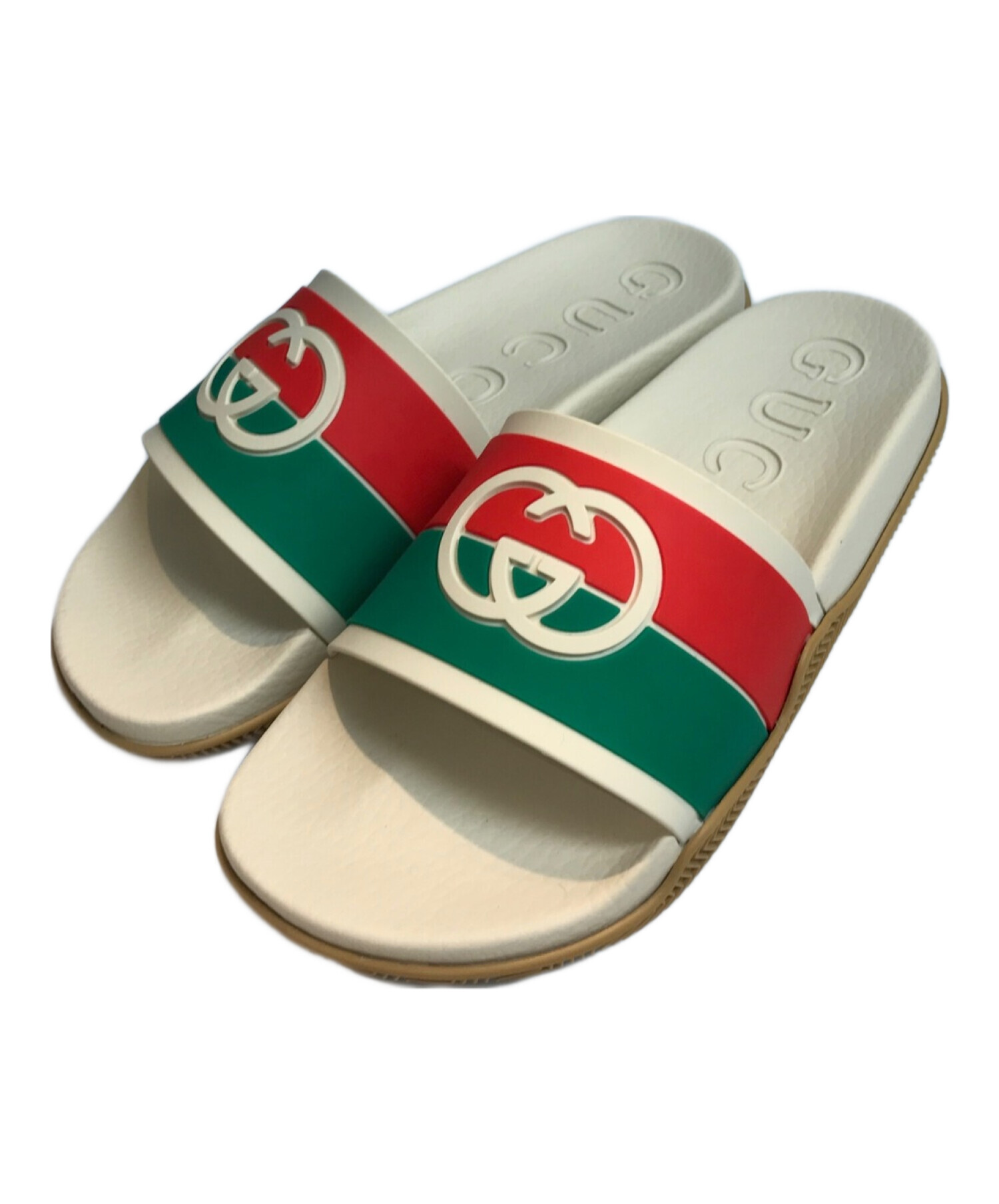 中古・古着通販】GUCCI (グッチ) インターロッキングGサンダル 