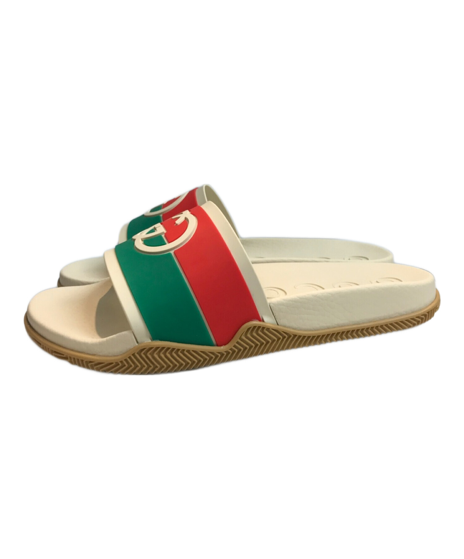 中古・古着通販】GUCCI (グッチ) インターロッキングGサンダル 