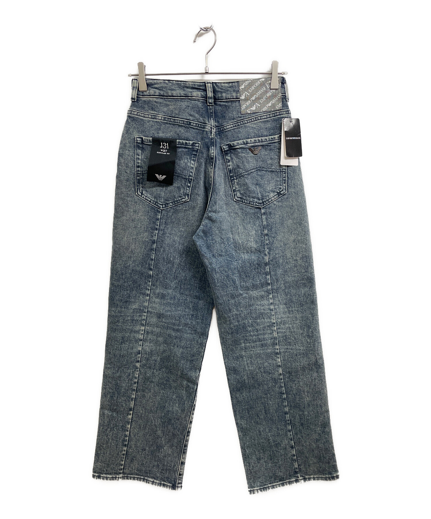 EMPORIO ARMANImade in ITALY ダメージジーンズ ゴールドタグ 