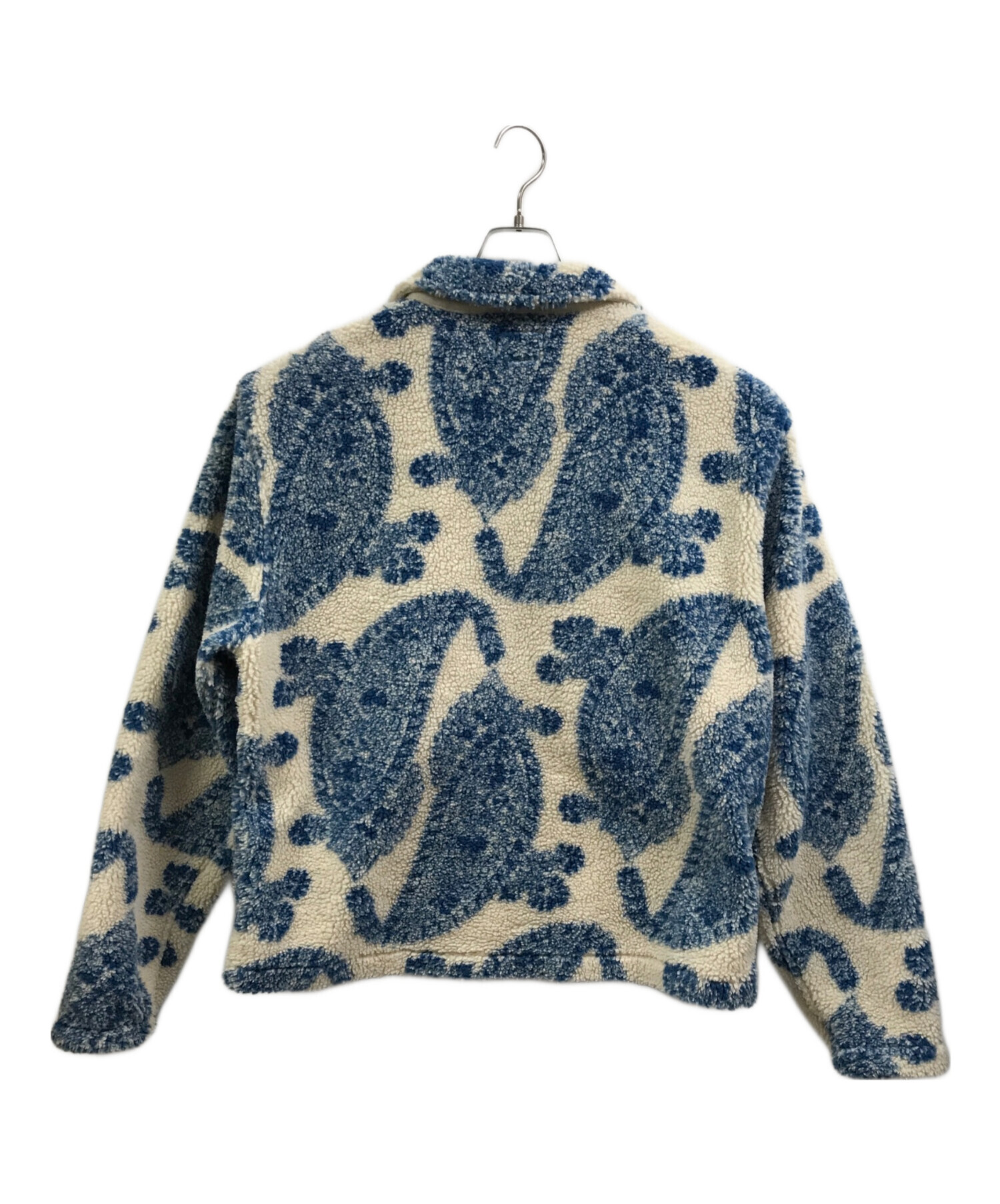 中古・古着通販】stussy (ステューシー) フリースジャケット ブルー