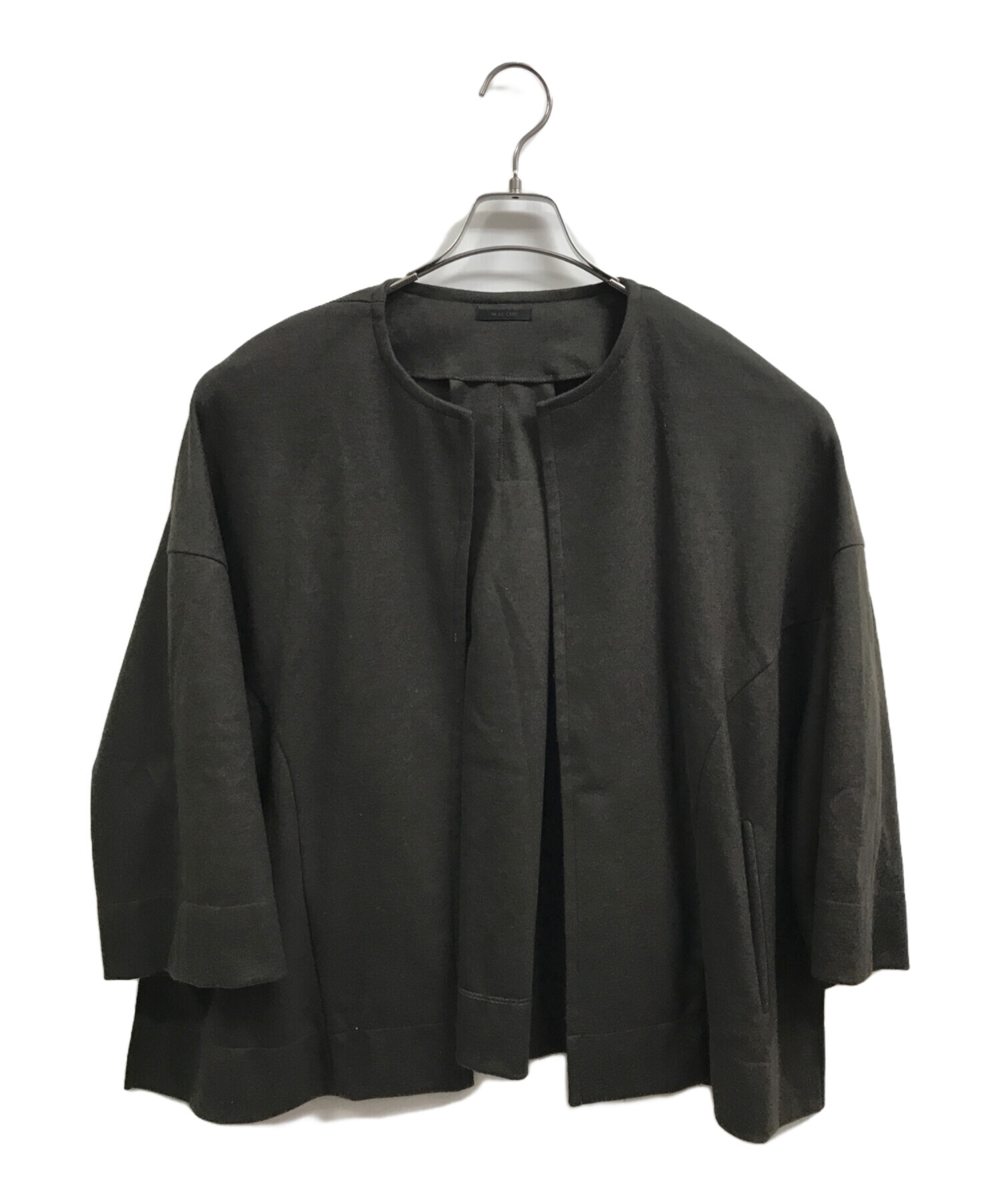 中古・古着通販】TO BE CHIC (トゥービーシック) ノーカラージャケット 