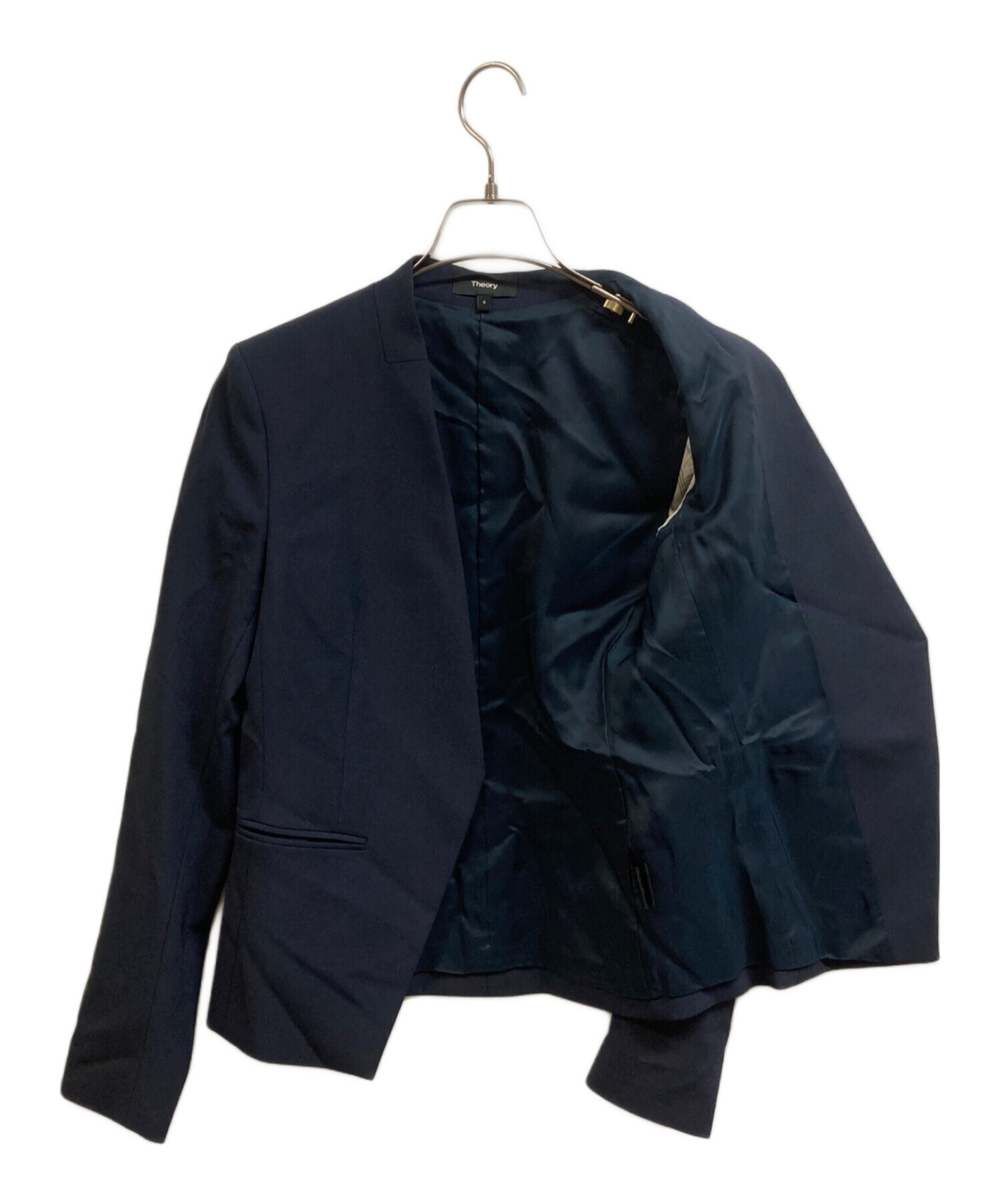 ✤Theory セオリー TAILOR ノーカラージャケット✤