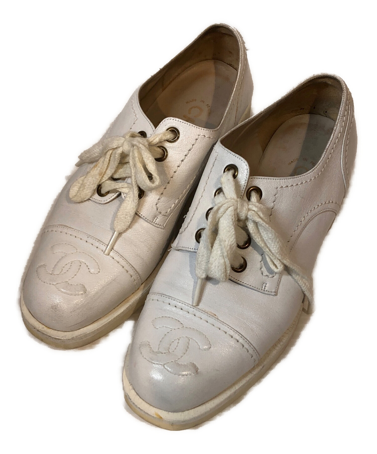 中古・古着通販】CHANEL (シャネル) ココマークレースアップ 