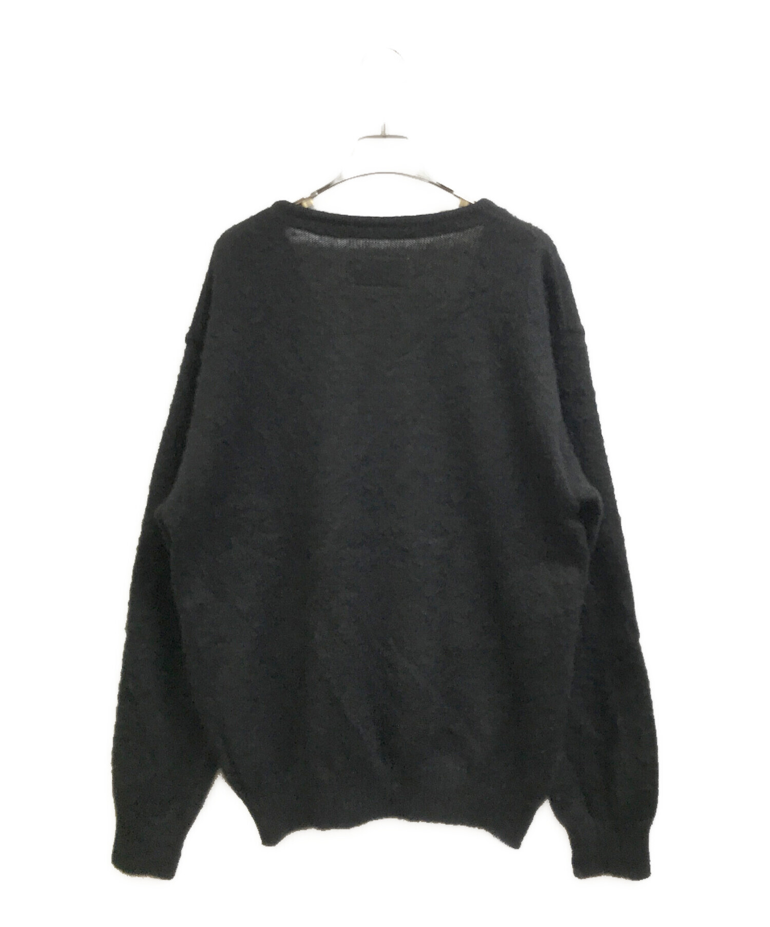 ワコマリア モヘア カーディガン 黒サイズM