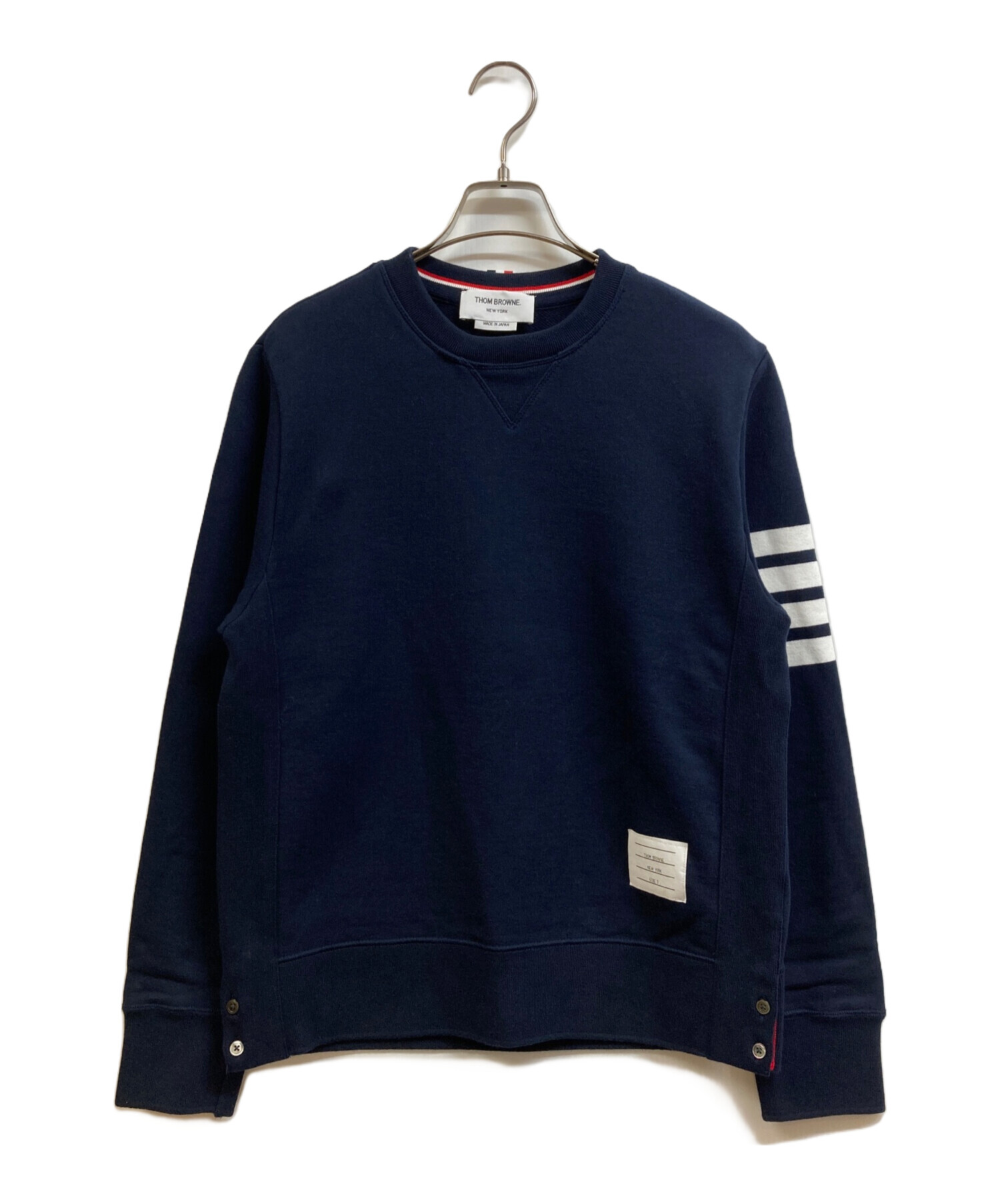 中古・古着通販】Thom Browne (トムブラウン) 4BARスウェット ネイビー 