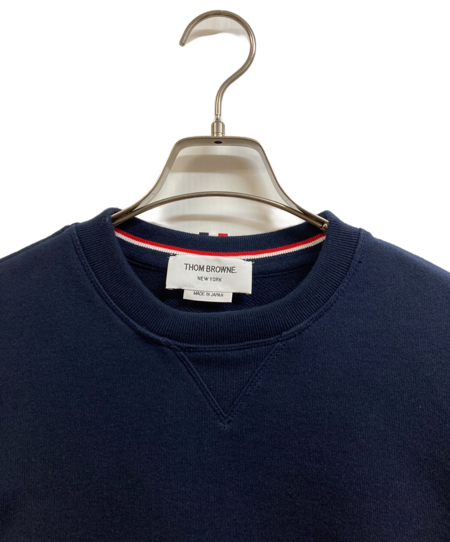 中古・古着通販】Thom Browne (トムブラウン) 4BARスウェット ネイビー 