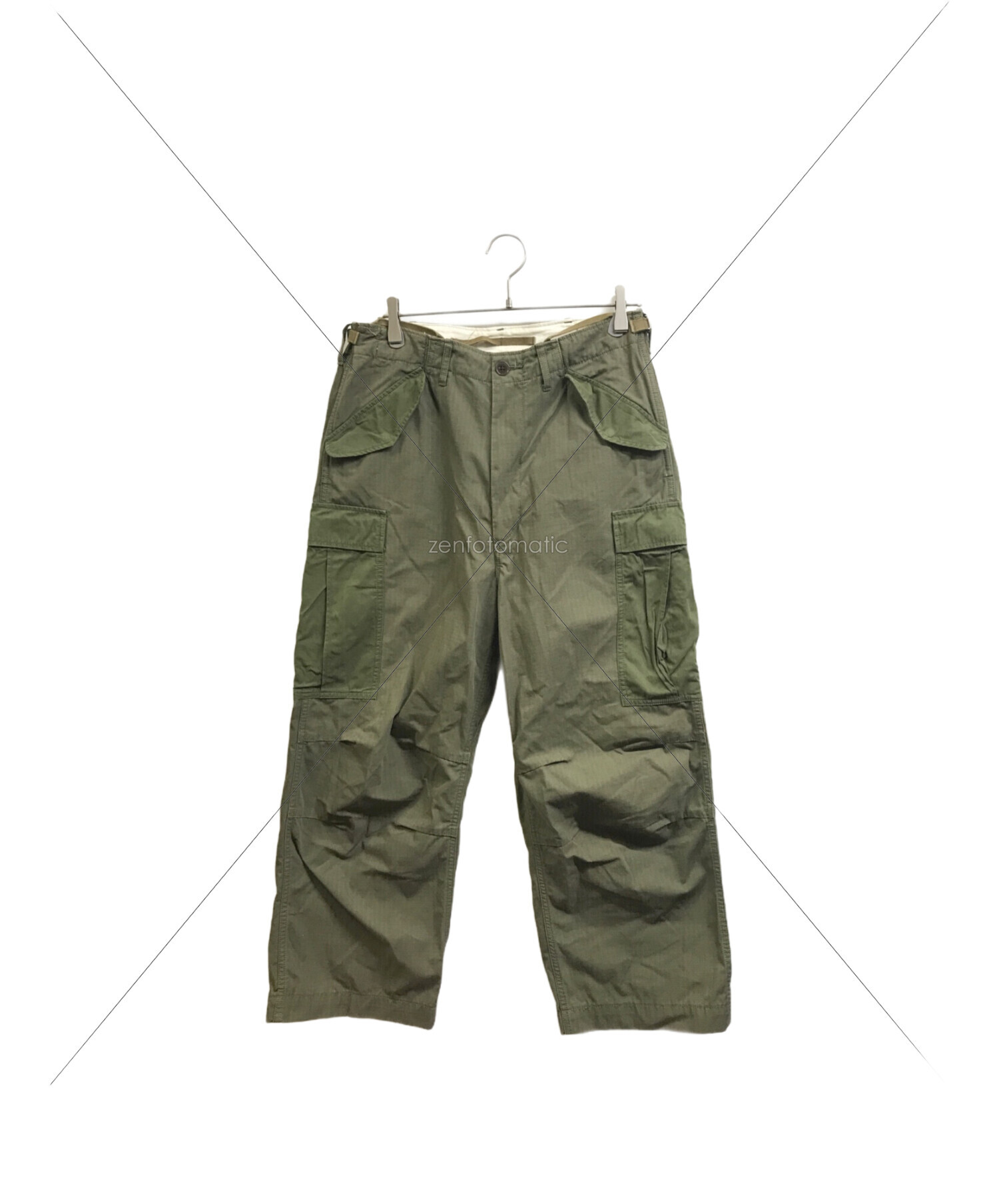 中古・古着通販】nanamica (ナナミカ) Cargo Pants グリーン サイズ:32  