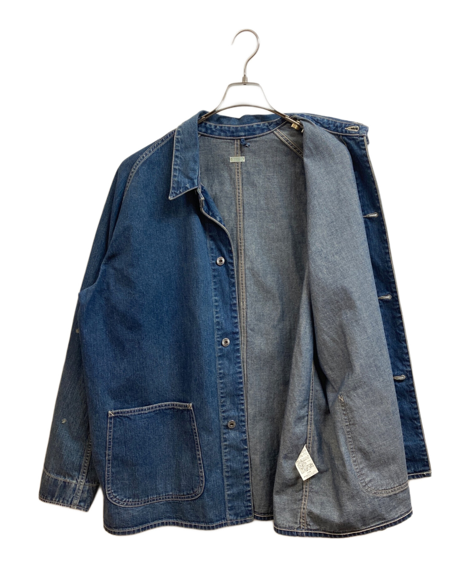 中古・古着通販】A.PRESSE (アプレッセ) Denim Coverall Jacket 