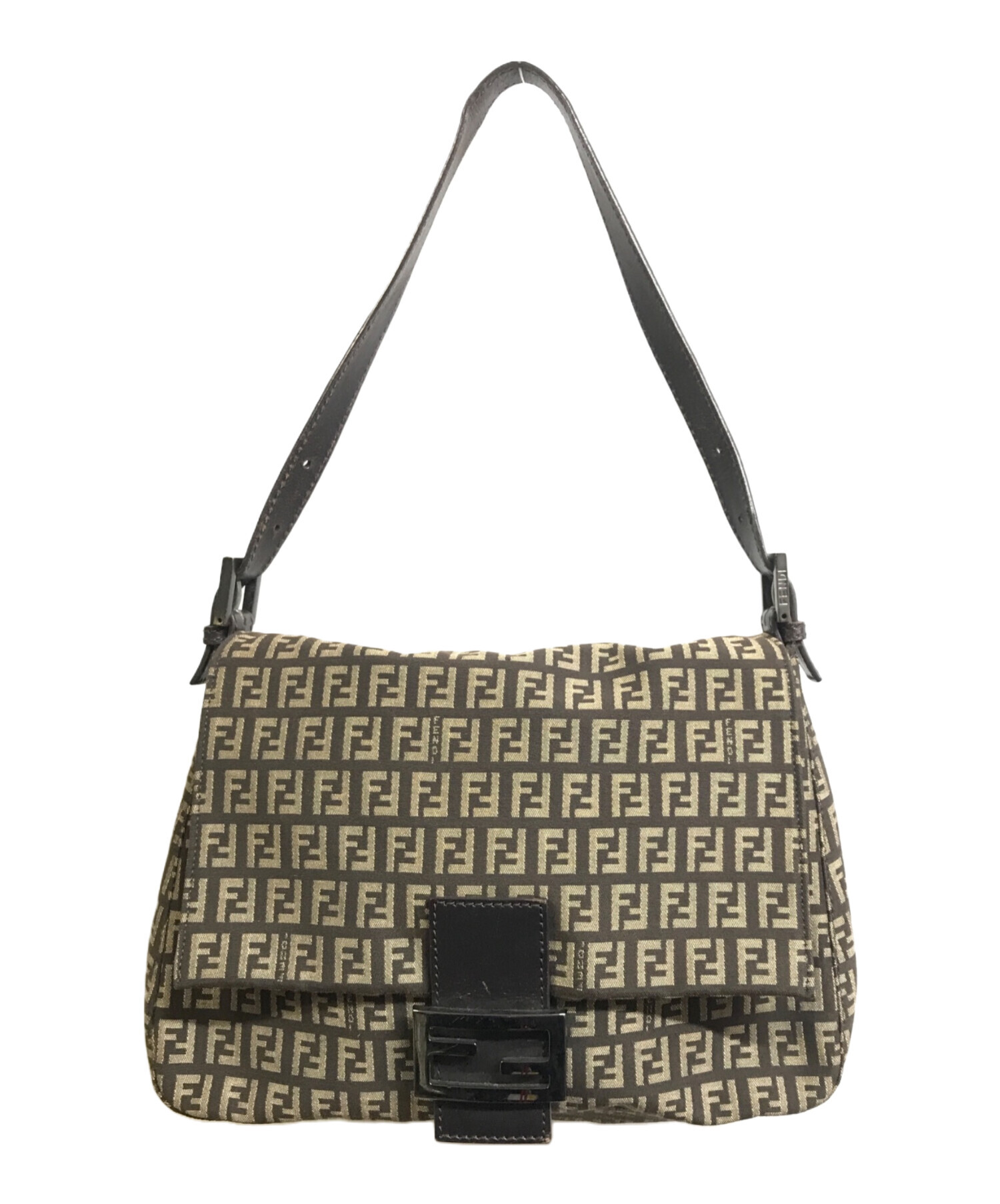 中古・古着通販】FENDI (フェンディ) ショルダーバッグ ブラウン 