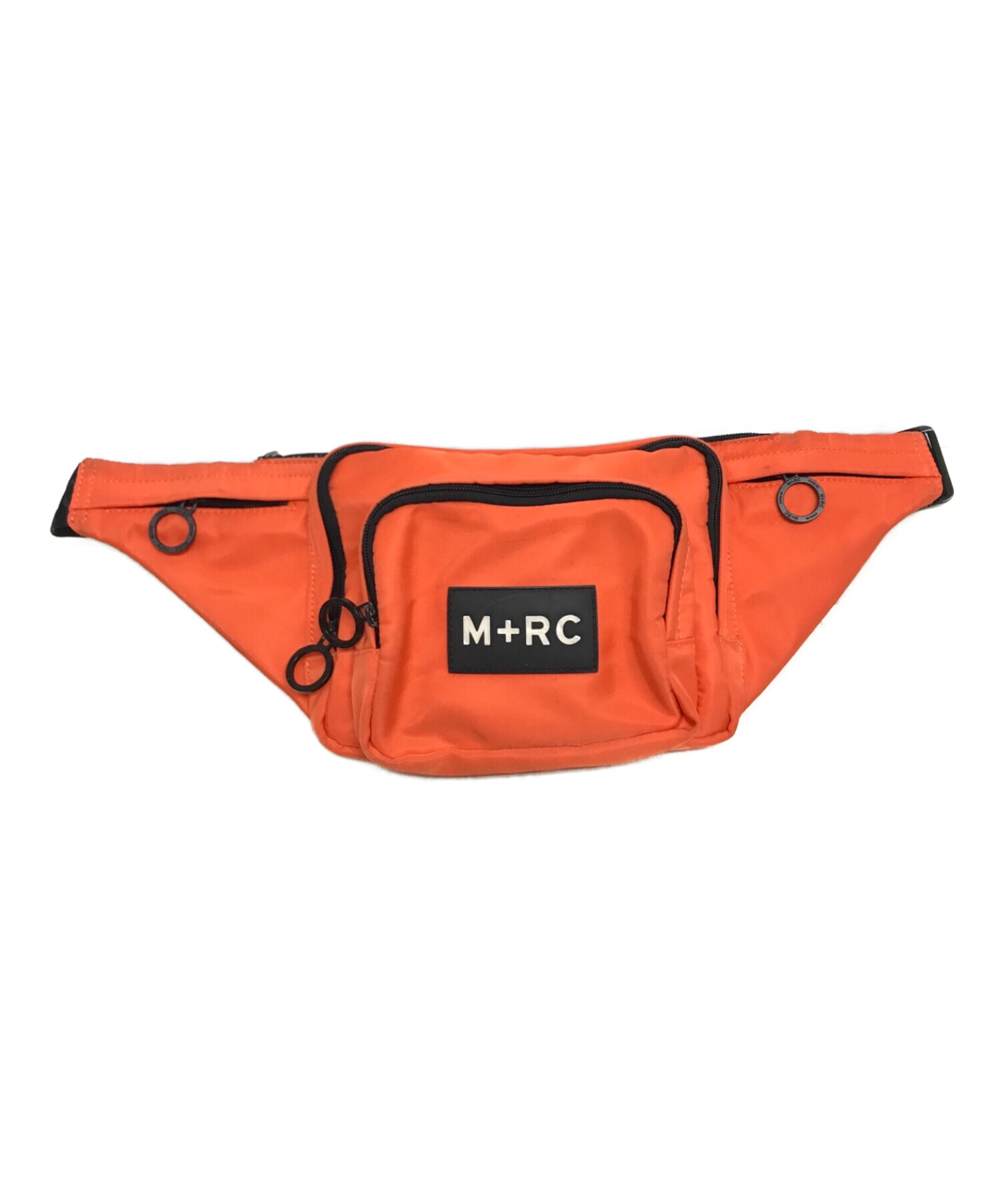 M+RC NOIR (マルシェノア) ロゴ ウエストバッグ ボディ オレンジ サイズ:下記参照