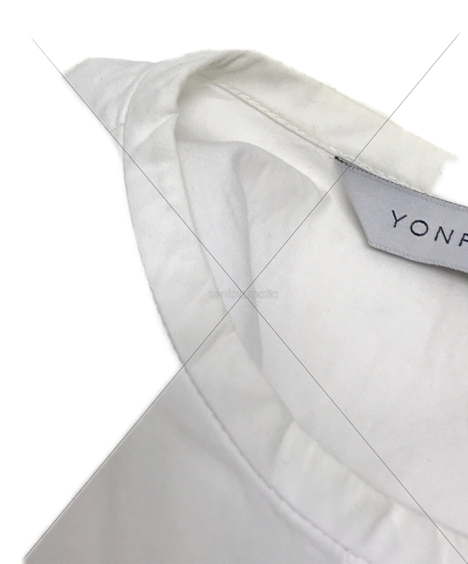 YONFA (ヨンファ) コクーンシャツワンピース ホワイト サイズ:S