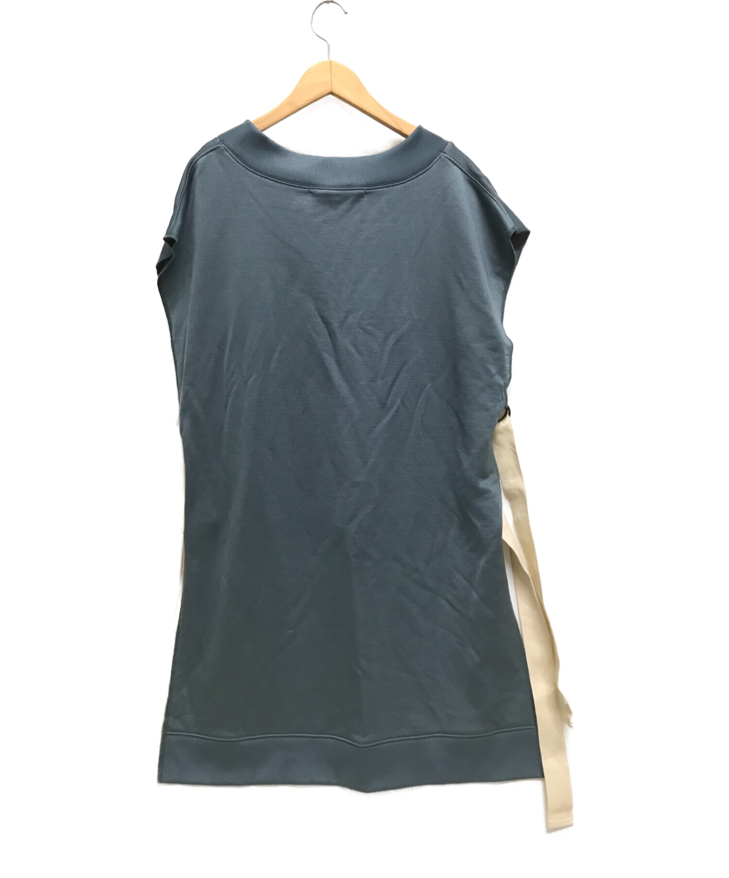 中古・古着通販】LEINWANDE (ラインヴァンド) 別注SWEAT VEST グリーン 