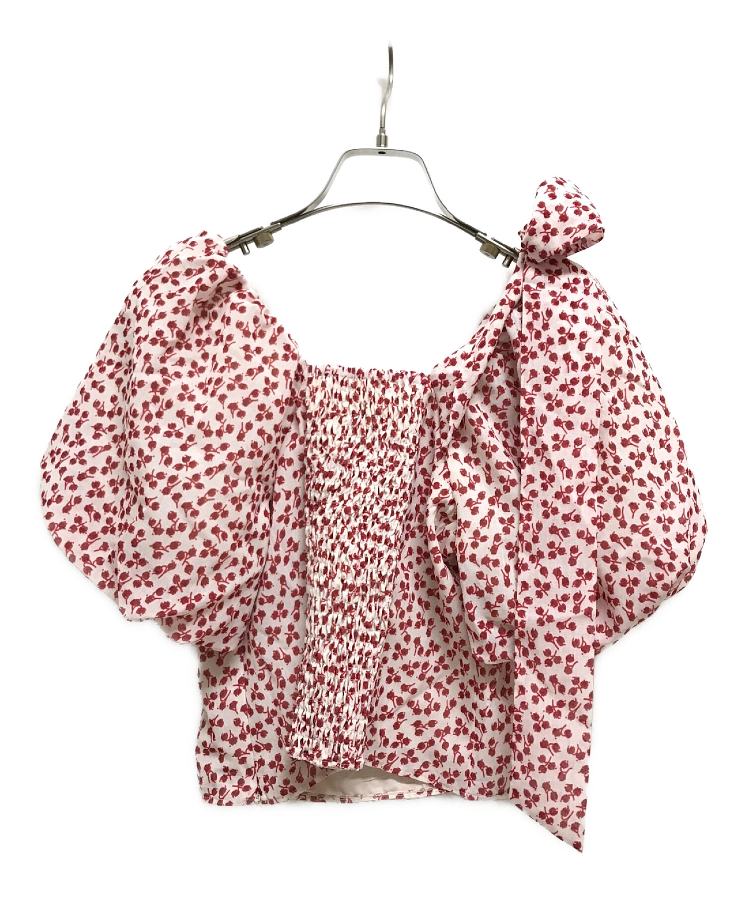 Her lip to Garden Floral-print Blouse 新品