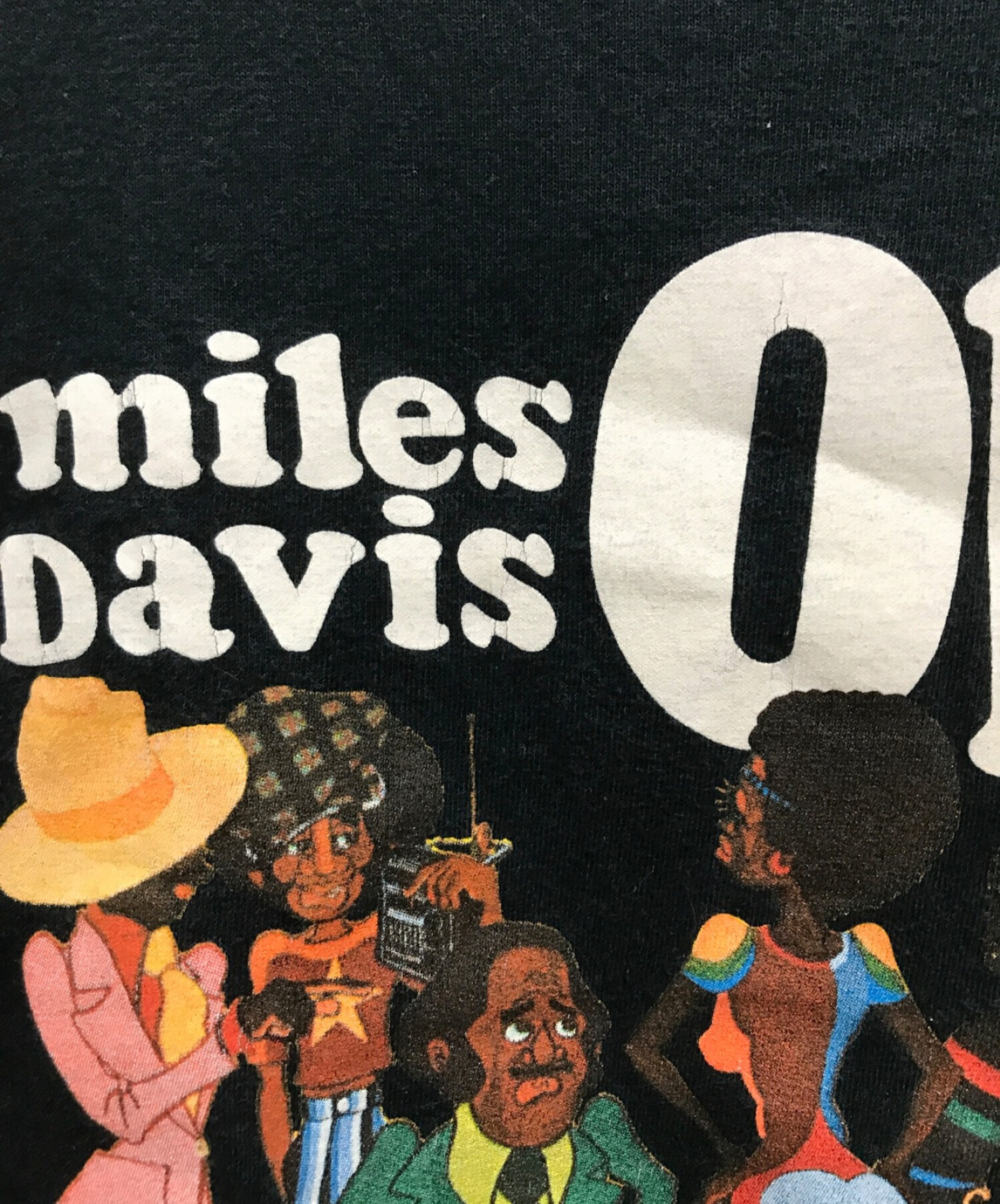 SUPREME (シュプリーム) 08AW Miles Davis On The Corner Tee ブラック サイズ:L