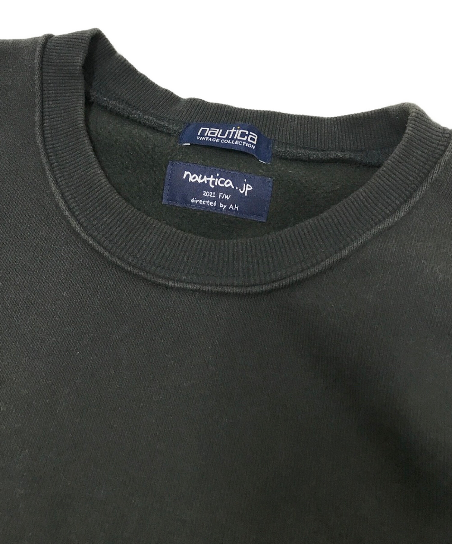 NAUTICA (ノーティカ) TOO HEAVY Fleece Sweatshirt グレー サイズ:XL