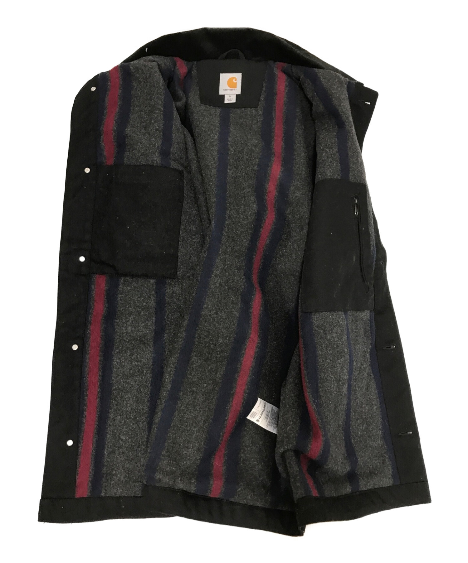 カーハート　チョアコート　ブラック　サイズＬ カーハート チョアコート ブラック サイズL 中古・古着通販】CarHartt