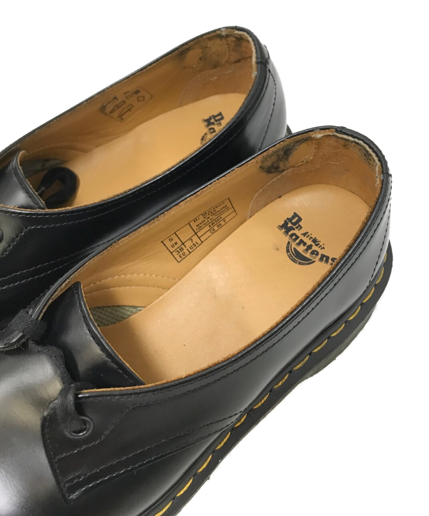超歓迎 ドクターマーチン 1ホール ローファー ブラック(UK3) ローファー/革靴