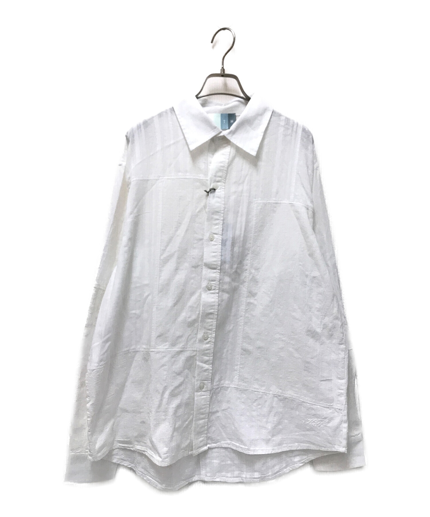 中古・古着通販】KITH (キス) Mixed Dobby Apollo L/S Shirt ホワイト 