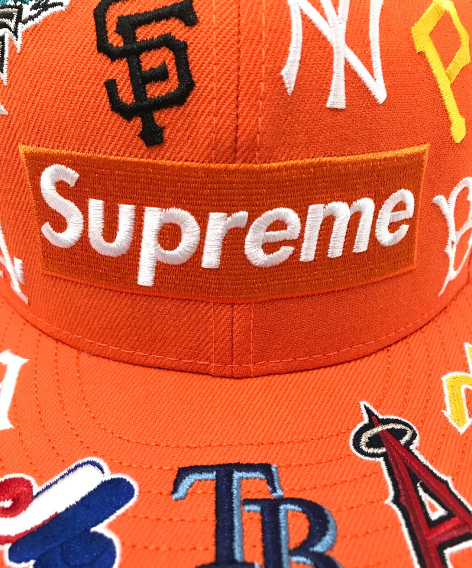 Supreme®/MLB New Era® Orange 7-1/4