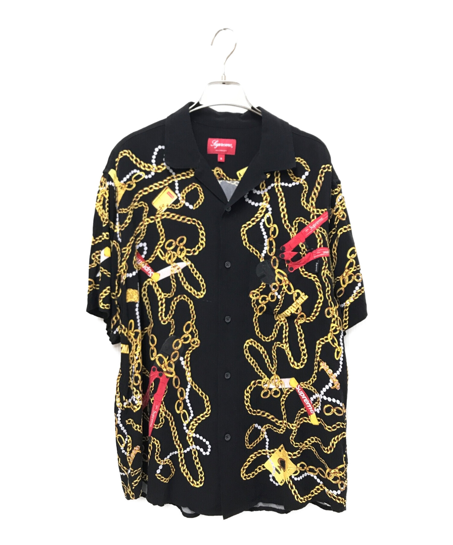 中古・古着通販】SUPREME (シュプリーム) Chains Rayon S/S Shirt 