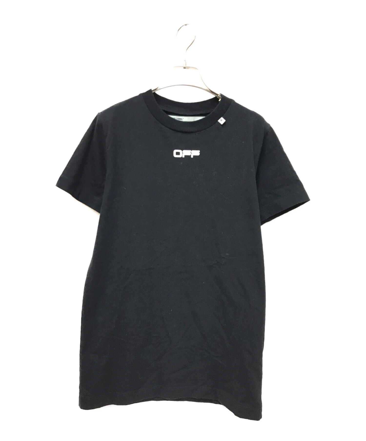 OFFWHITE (オフホワイト) CARAVAGGIO SQUARE T-shirt ブラック サイズ:XXS